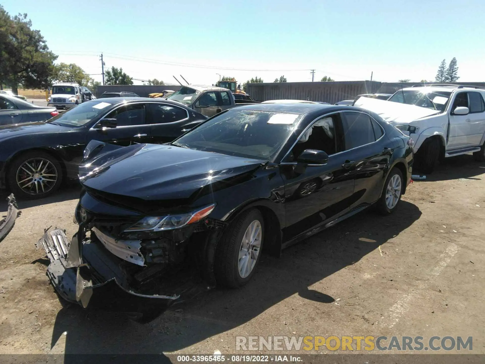 2 Фотография поврежденного автомобиля 4T1R11AK7NU622942 TOYOTA CAMRY 2022