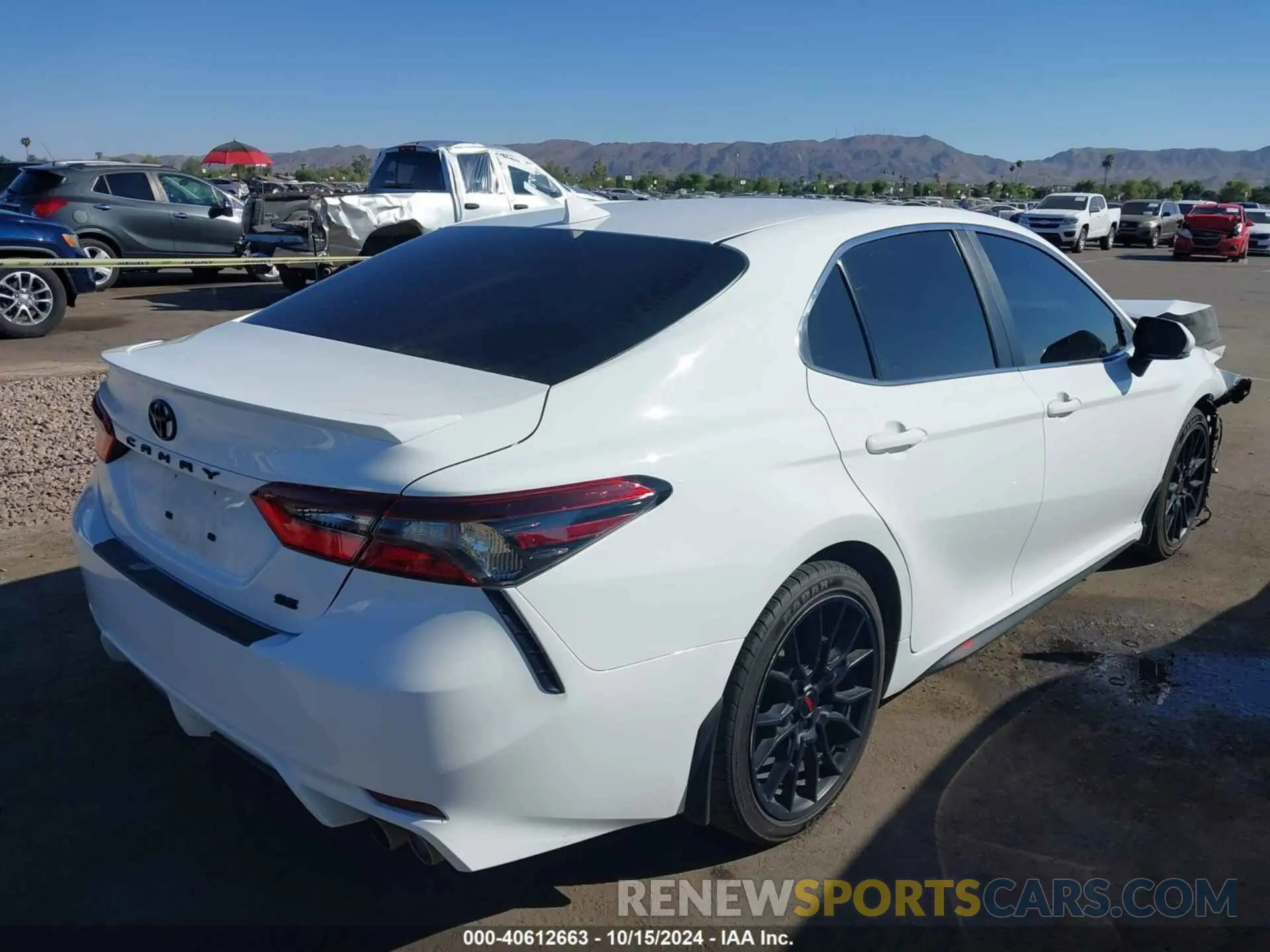 4 Фотография поврежденного автомобиля 4T1S11AK0NU714895 TOYOTA CAMRY 2022