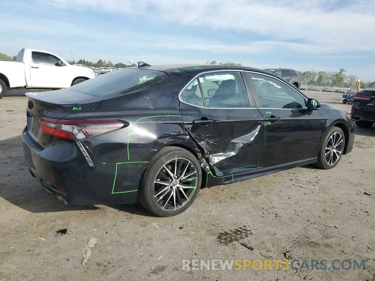3 Photograph of a damaged car 4T1S11AK3NU051385 TOYOTA CAMRY 2022