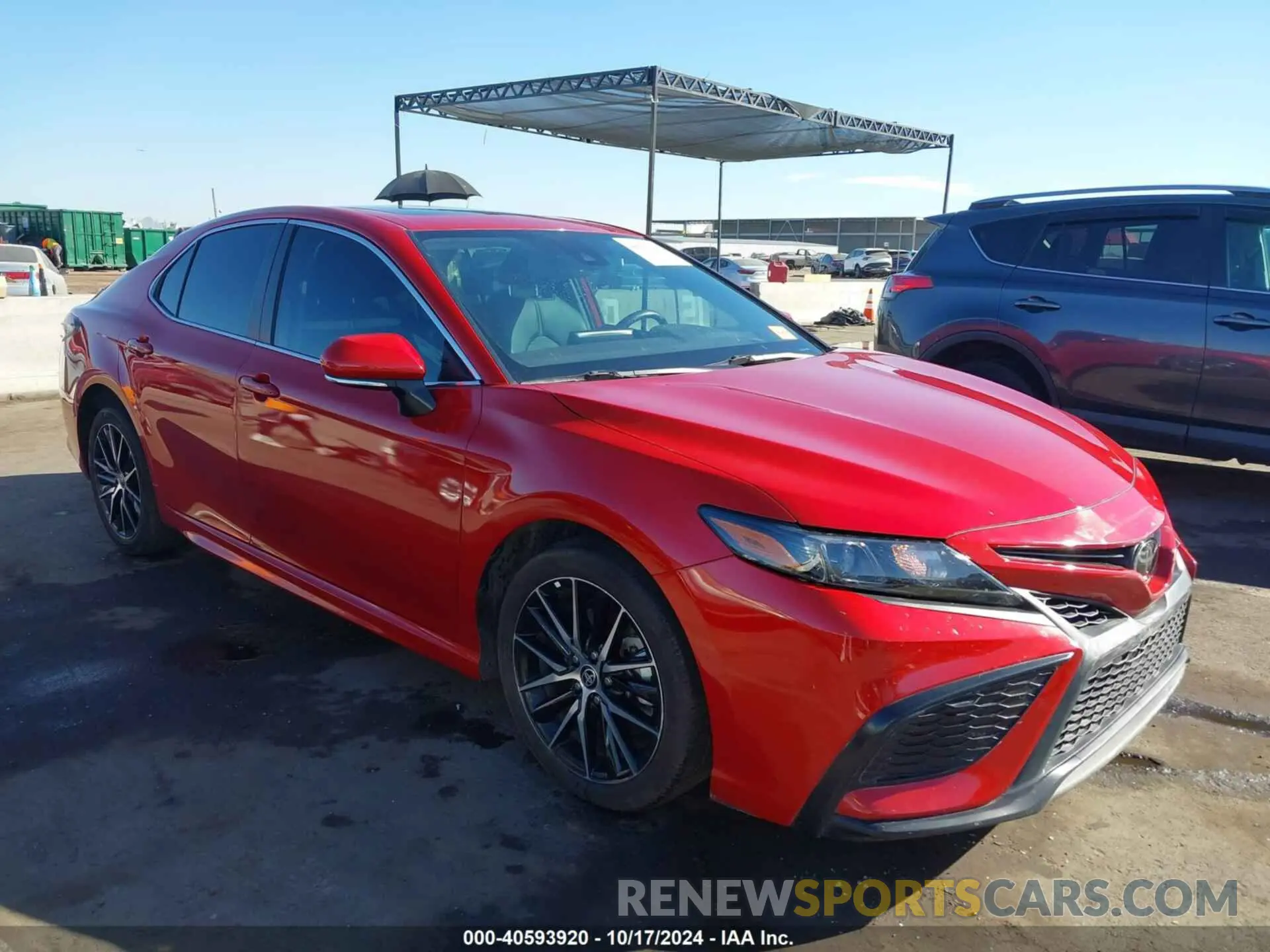 1 Photograph of a damaged car 4T1S11AKXNU069611 TOYOTA CAMRY 2022
