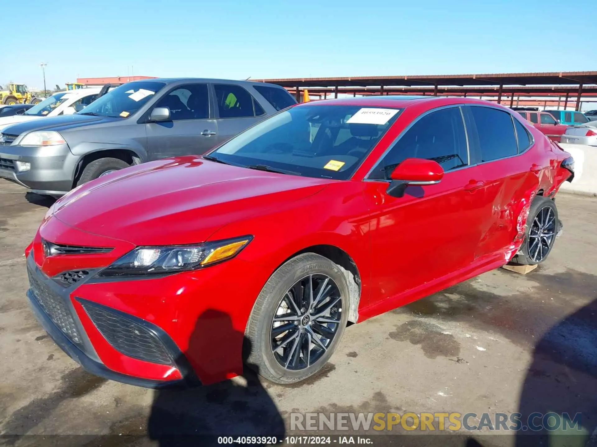 2 Photograph of a damaged car 4T1S11AKXNU069611 TOYOTA CAMRY 2022