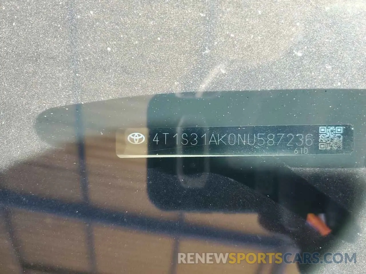14 Фотография поврежденного автомобиля 4T1S31AK0NU587236 TOYOTA CAMRY 2022