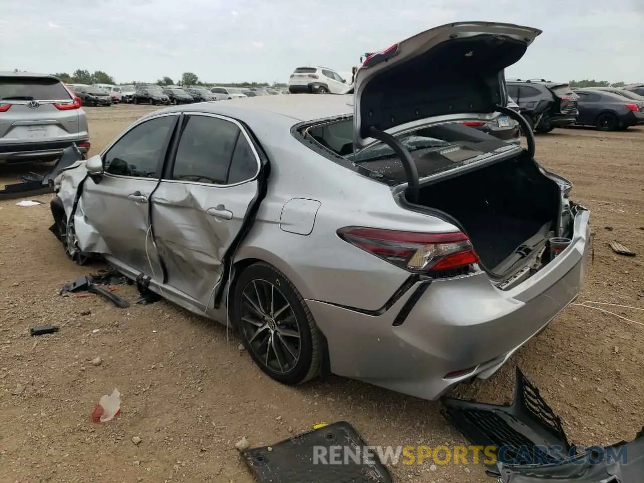 2 Фотография поврежденного автомобиля 4T1S31AK2NU595757 TOYOTA CAMRY 2022
