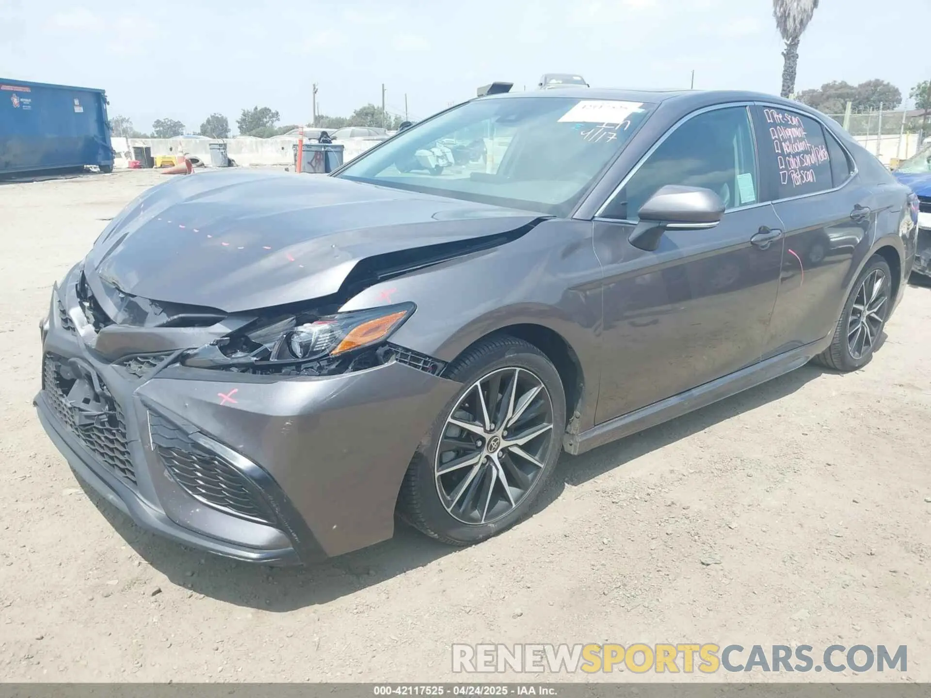 2 Photograph of a damaged car 4T1S31AK8NU582270 TOYOTA CAMRY 2022