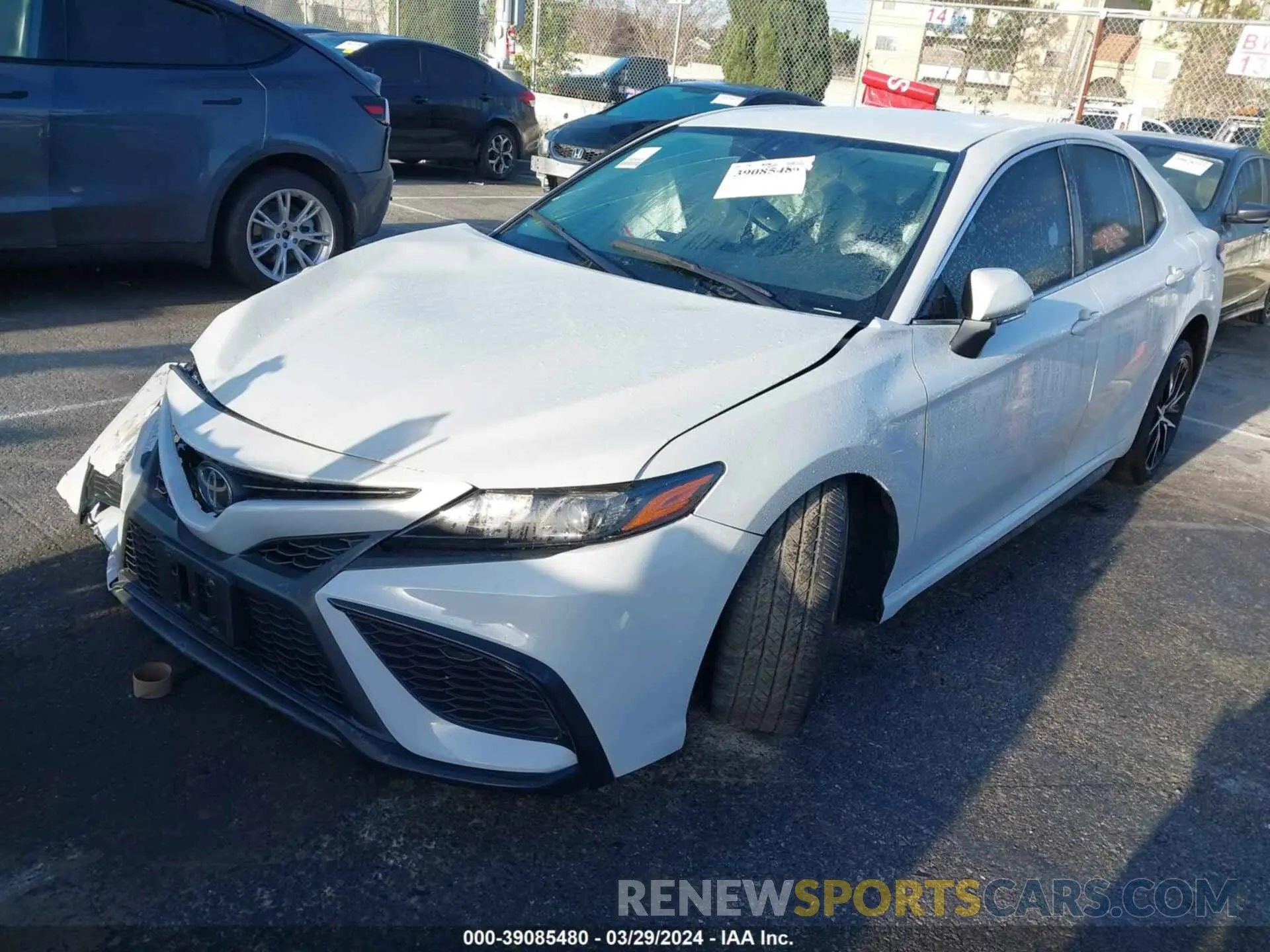 2 Photograph of a damaged car 4T1T11AK1NU030846 TOYOTA CAMRY 2022