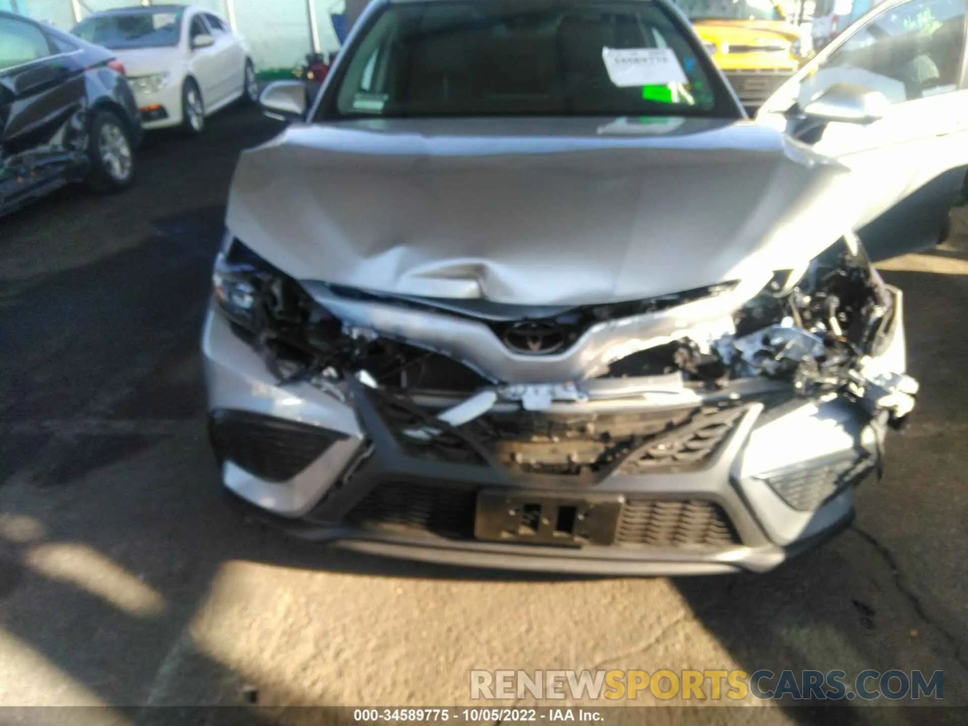 6 Фотография поврежденного автомобиля 4T1T11AK2NU052497 TOYOTA CAMRY 2022