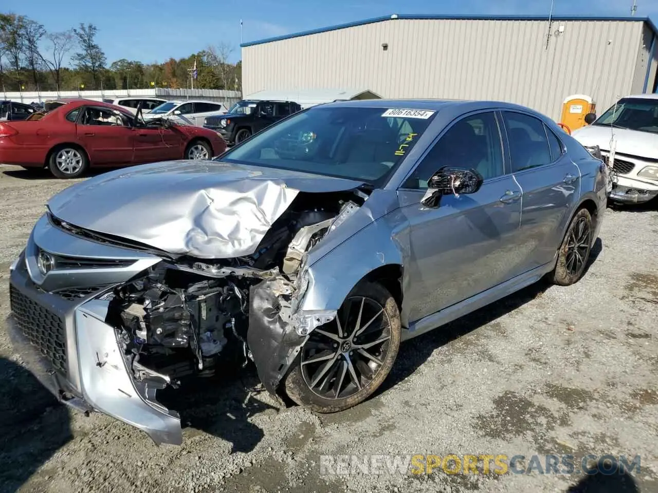 1 Photograph of a damaged car 4T1T11AK2NU623616 TOYOTA CAMRY 2022