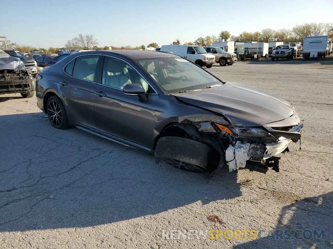 4 Photograph of a damaged car 4T1T11AK2NU706981 TOYOTA CAMRY 2022