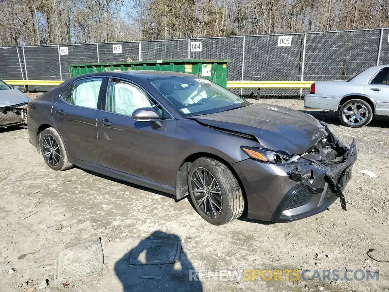 4 Photograph of a damaged car 4T1T11AK3NU620885 TOYOTA CAMRY 2022