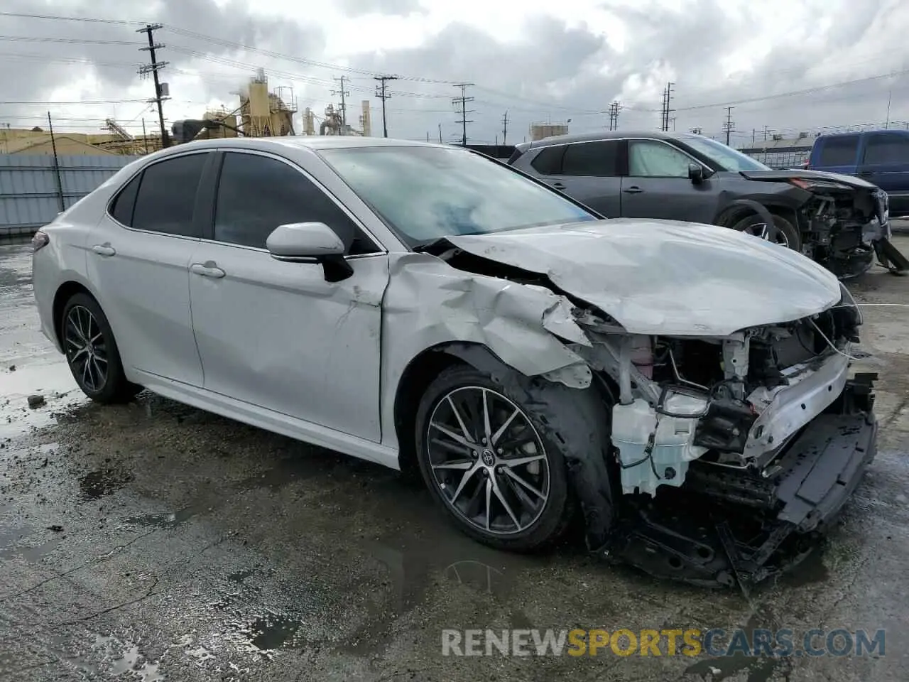 4 Фотография поврежденного автомобиля 4T1T11AK4NU060066 TOYOTA CAMRY 2022