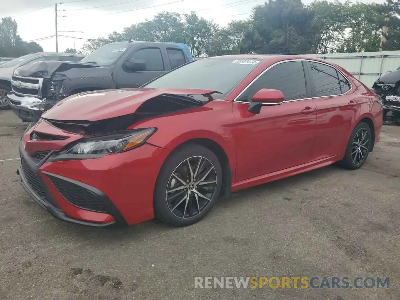 1 Фотография поврежденного автомобиля 4T1T11AK5NU498983 TOYOTA CAMRY 2022