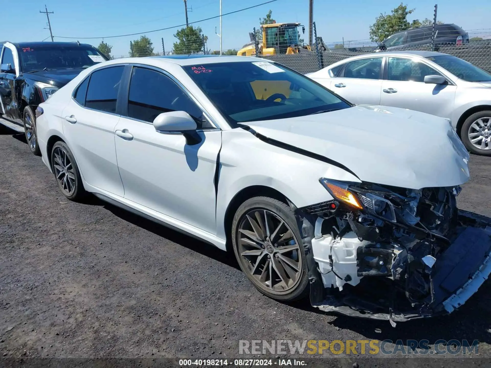 1 Photograph of a damaged car 4T1T11AK7NU006048 TOYOTA CAMRY 2022