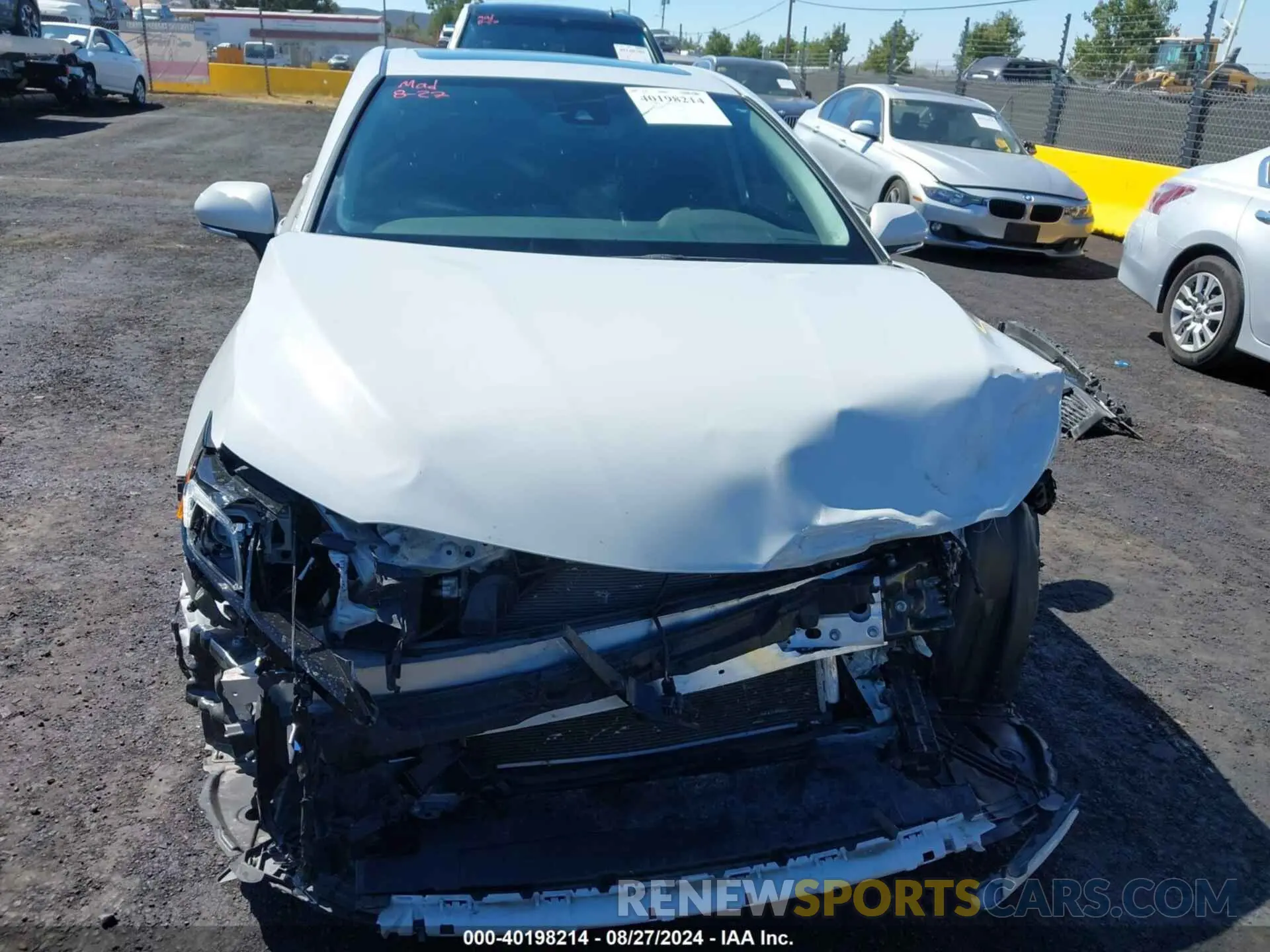 12 Photograph of a damaged car 4T1T11AK7NU006048 TOYOTA CAMRY 2022