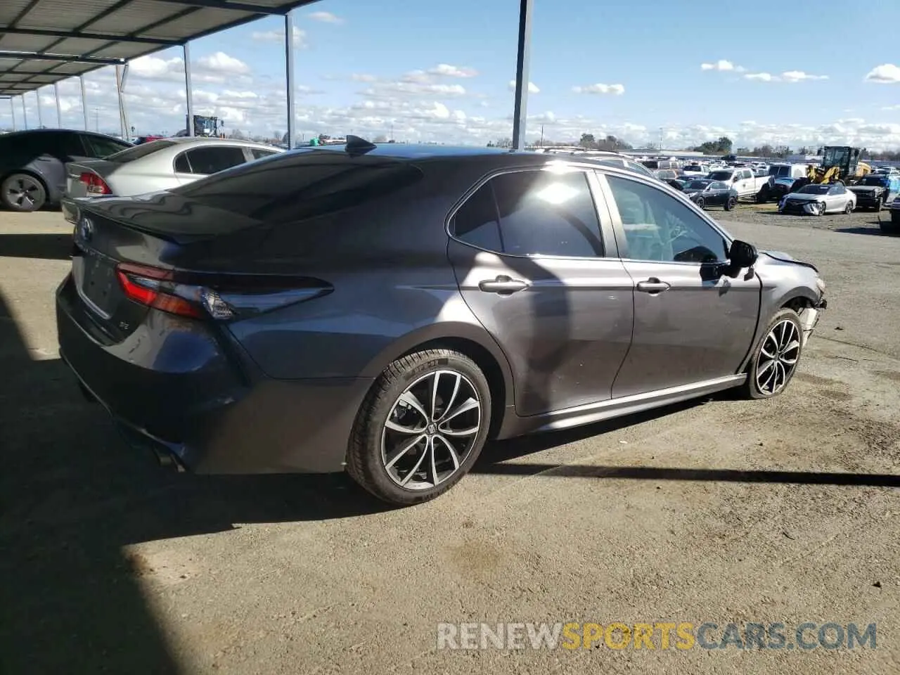 3 Photograph of a damaged car 4T1T11AK9NU016306 TOYOTA CAMRY 2022