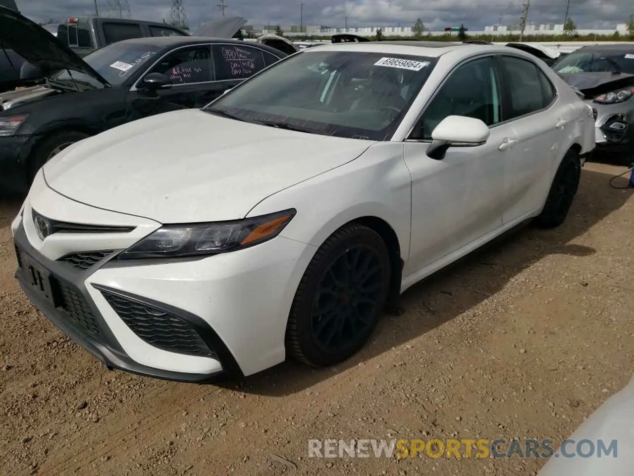 1 Photograph of a damaged car 4T1T11AK9NU653843 TOYOTA CAMRY 2022