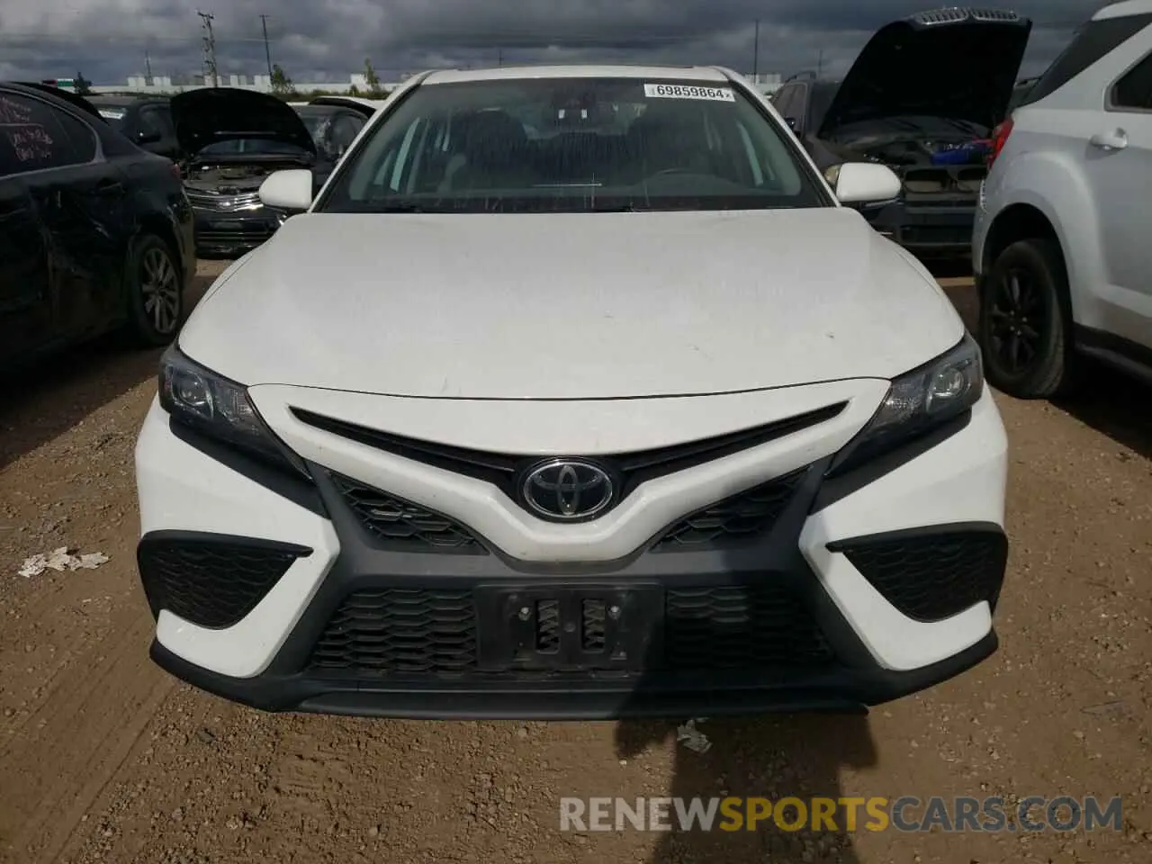 5 Photograph of a damaged car 4T1T11AK9NU653843 TOYOTA CAMRY 2022