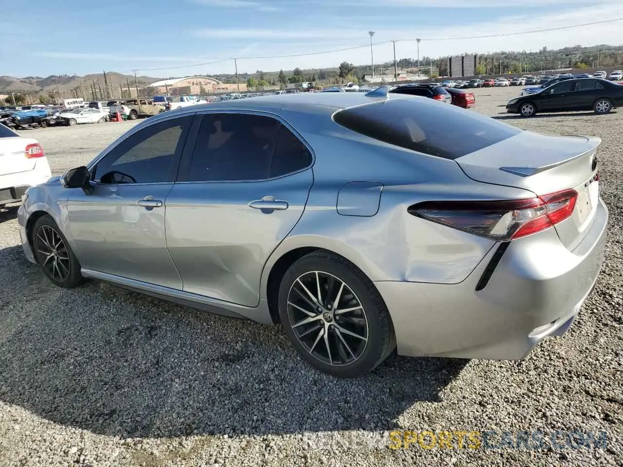 2 Photograph of a damaged car 4T1T11AKXNU059276 TOYOTA CAMRY 2022