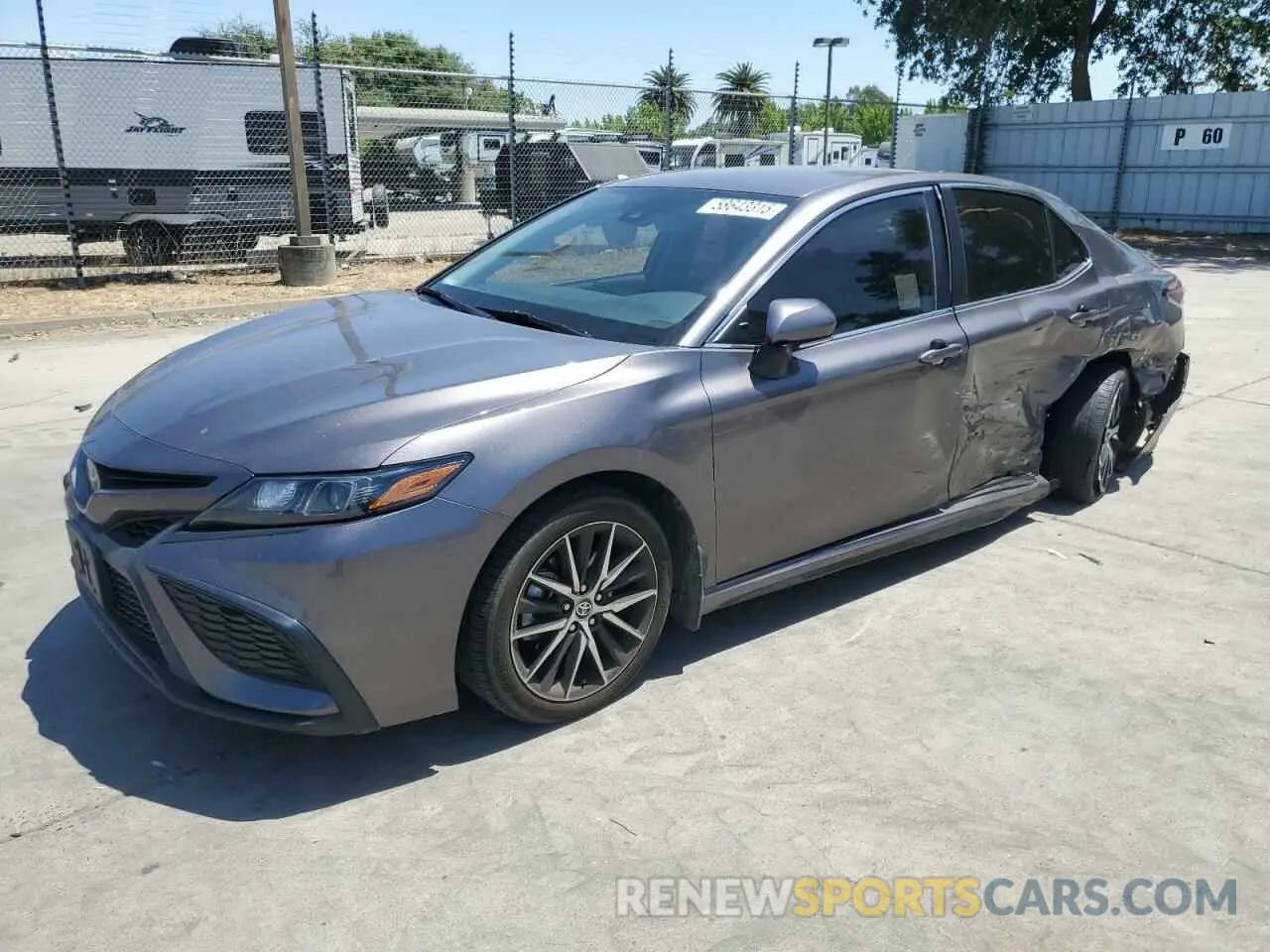 1 Photograph of a damaged car 4T1T11AKXNU626554 TOYOTA CAMRY 2022
