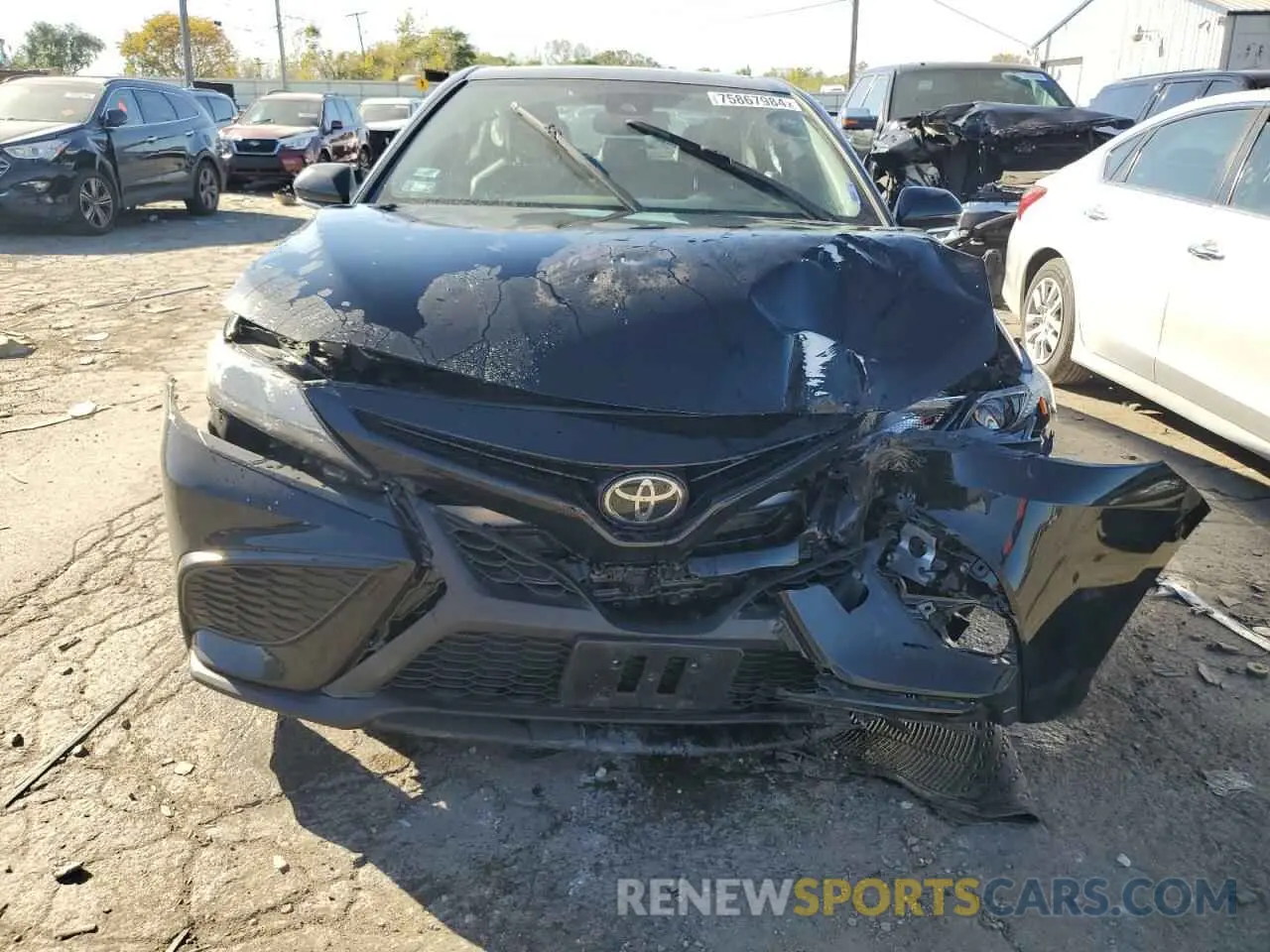 5 Photograph of a damaged car 4T1T11BK2NU061408 TOYOTA CAMRY 2022