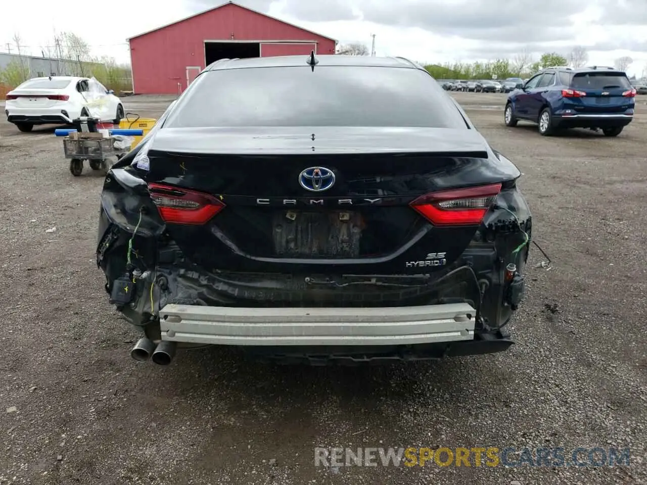 6 Photograph of a damaged car 4T1B21HK6PU020055 TOYOTA CAMRY 2023