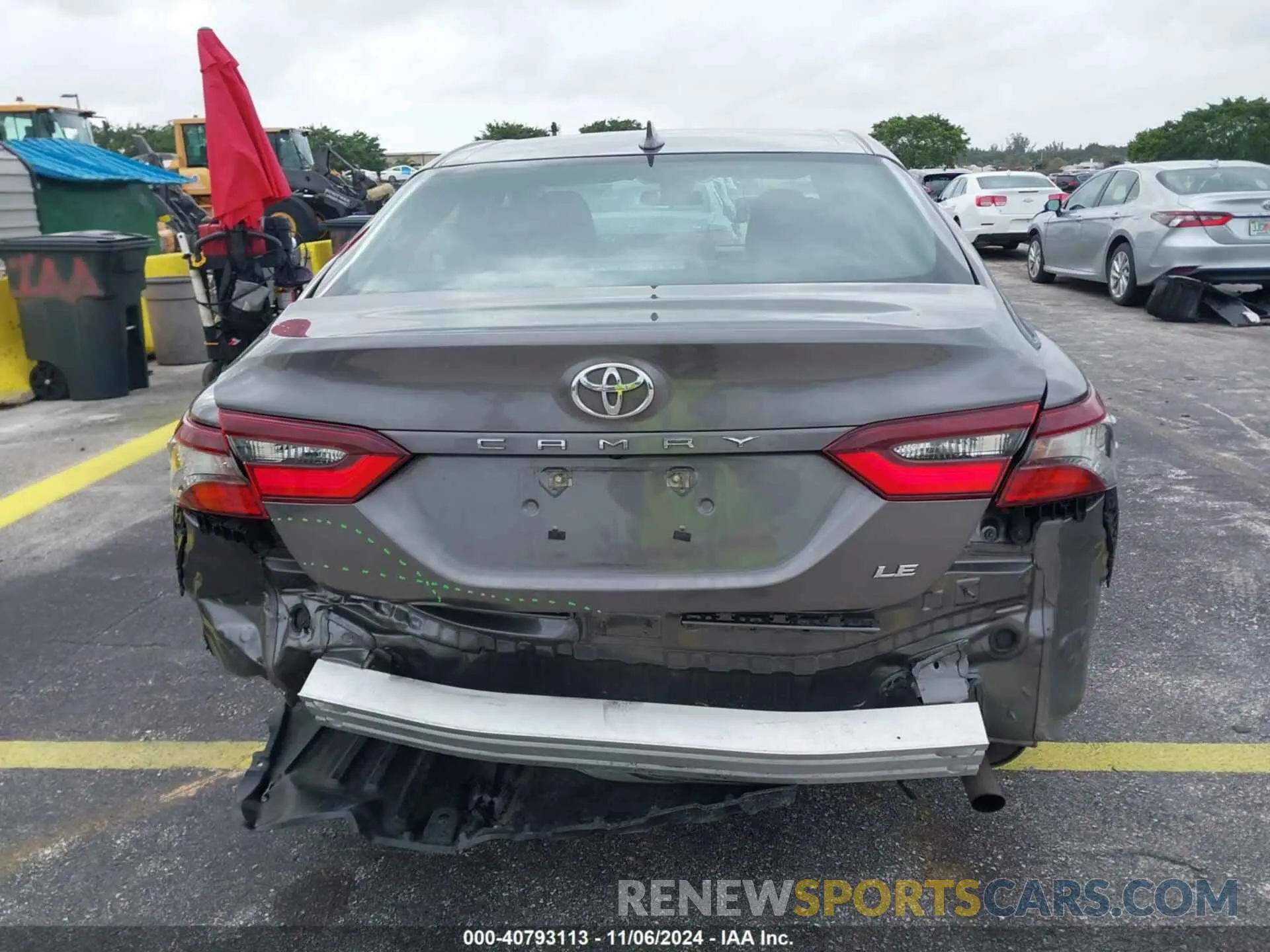 6 Photograph of a damaged car 4T1C11AK0PU111002 TOYOTA CAMRY 2023