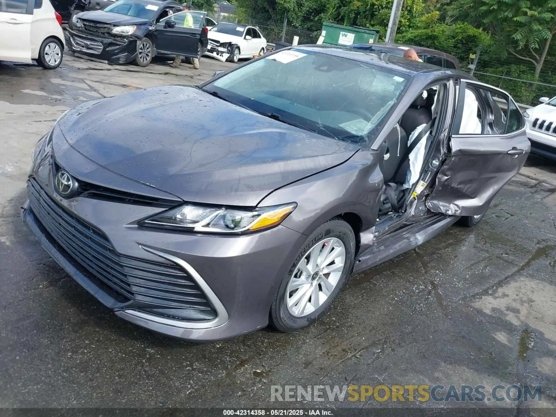2 Photograph of a damaged car 4T1C11AK0PU142671 TOYOTA CAMRY 2023