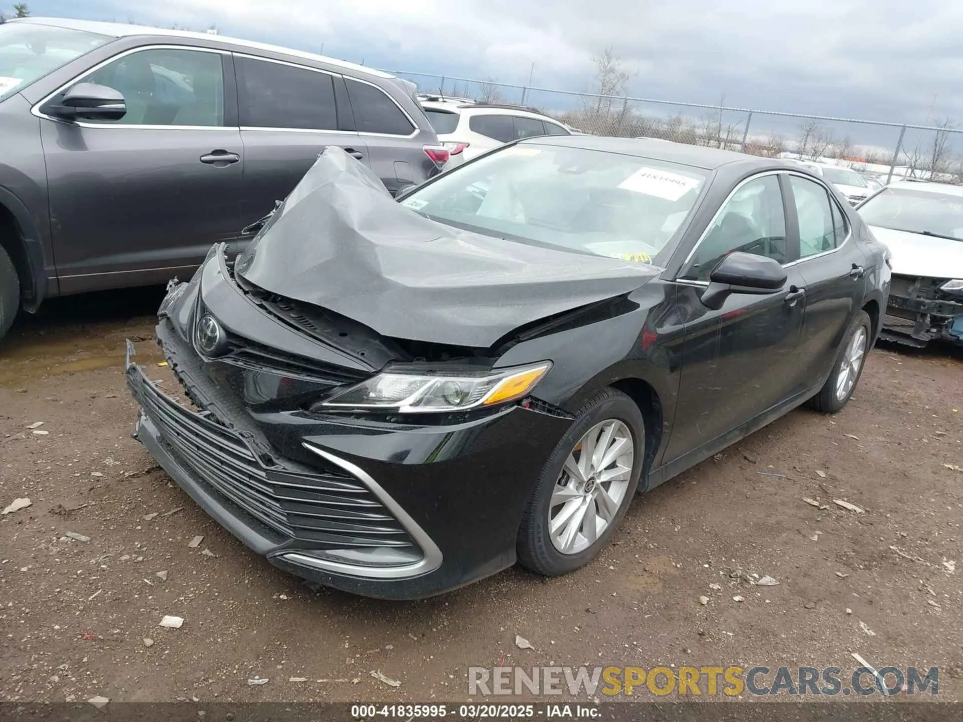 2 Фотография поврежденного автомобиля 4T1C11AK1PU807917 TOYOTA CAMRY 2023