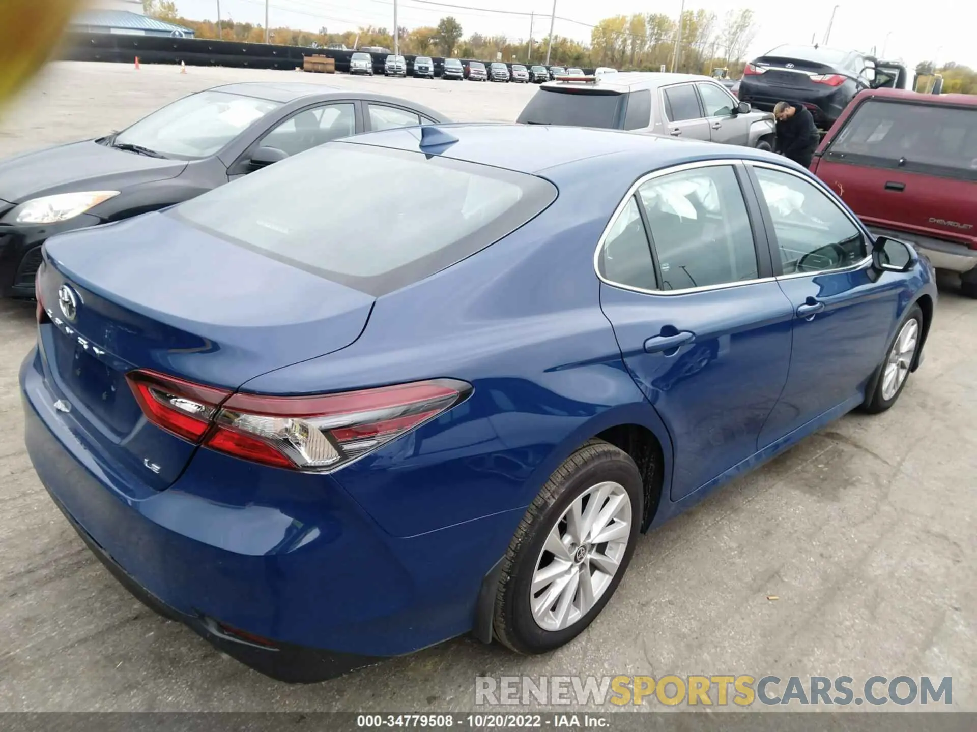 4 Фотография поврежденного автомобиля 4T1C11AK2PU082747 TOYOTA CAMRY 2023