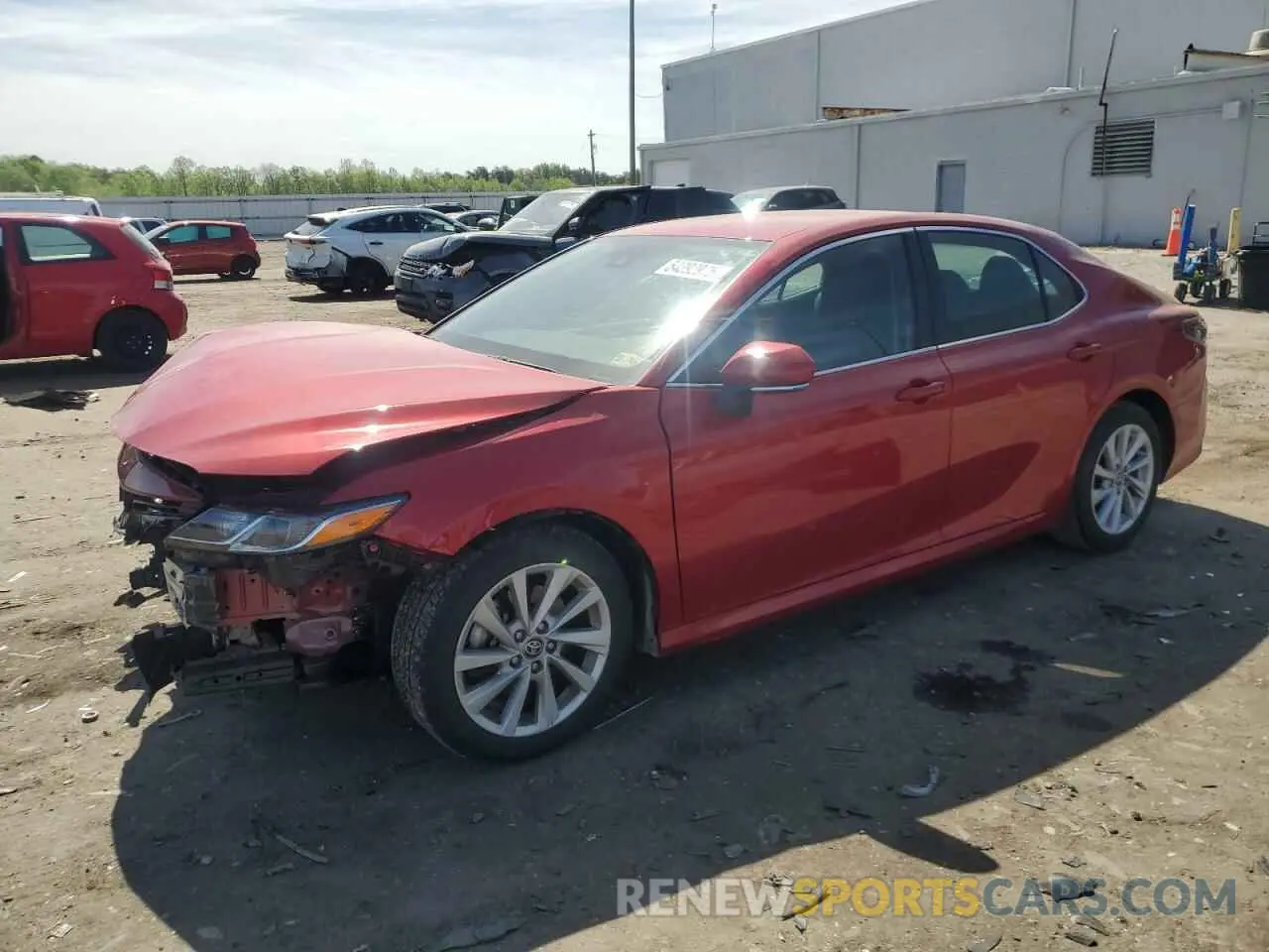 1 Photograph of a damaged car 4T1C11AK2PU090444 TOYOTA CAMRY 2023