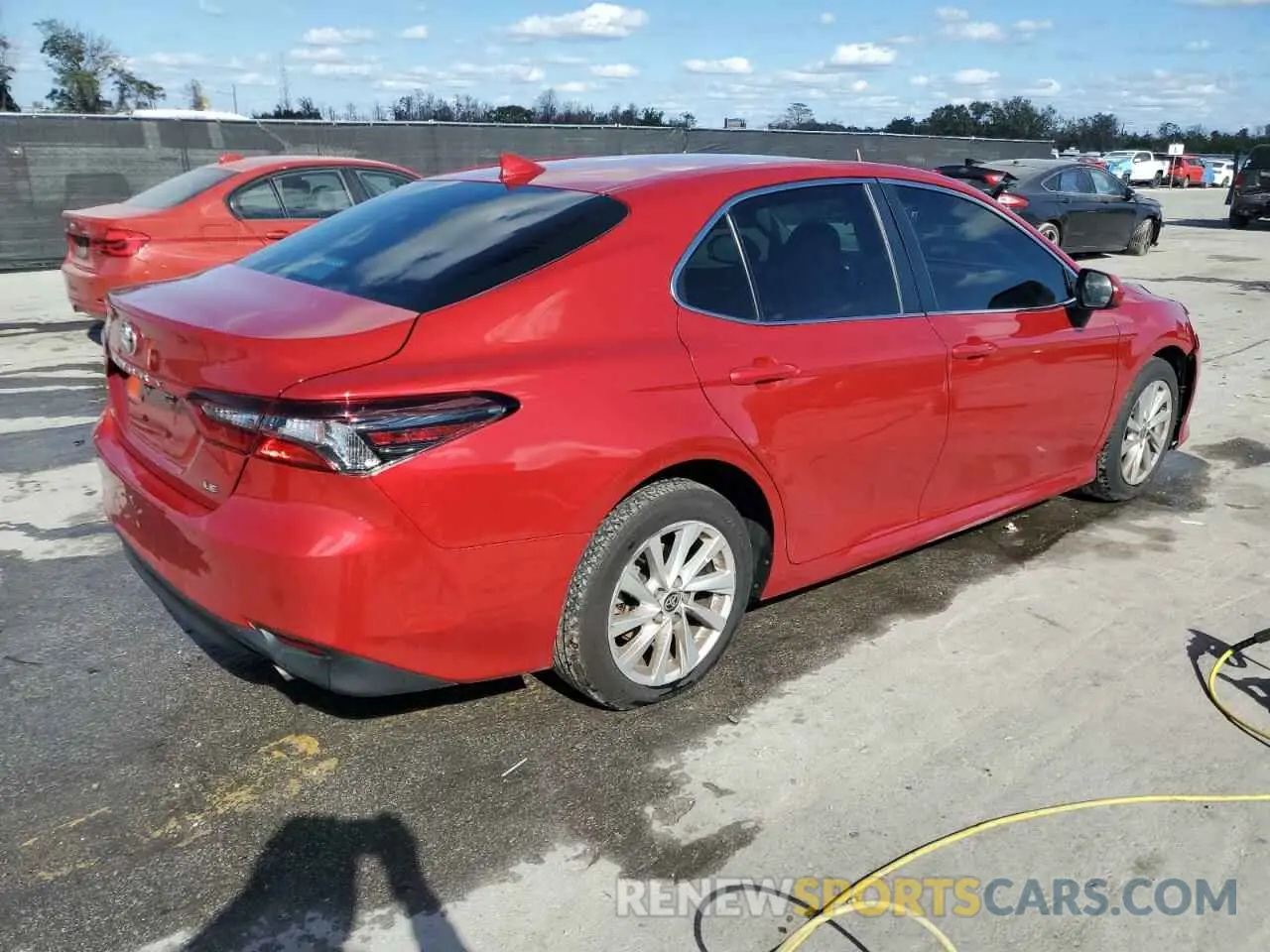 3 Photograph of a damaged car 4T1C11AK2PU112796 TOYOTA CAMRY 2023