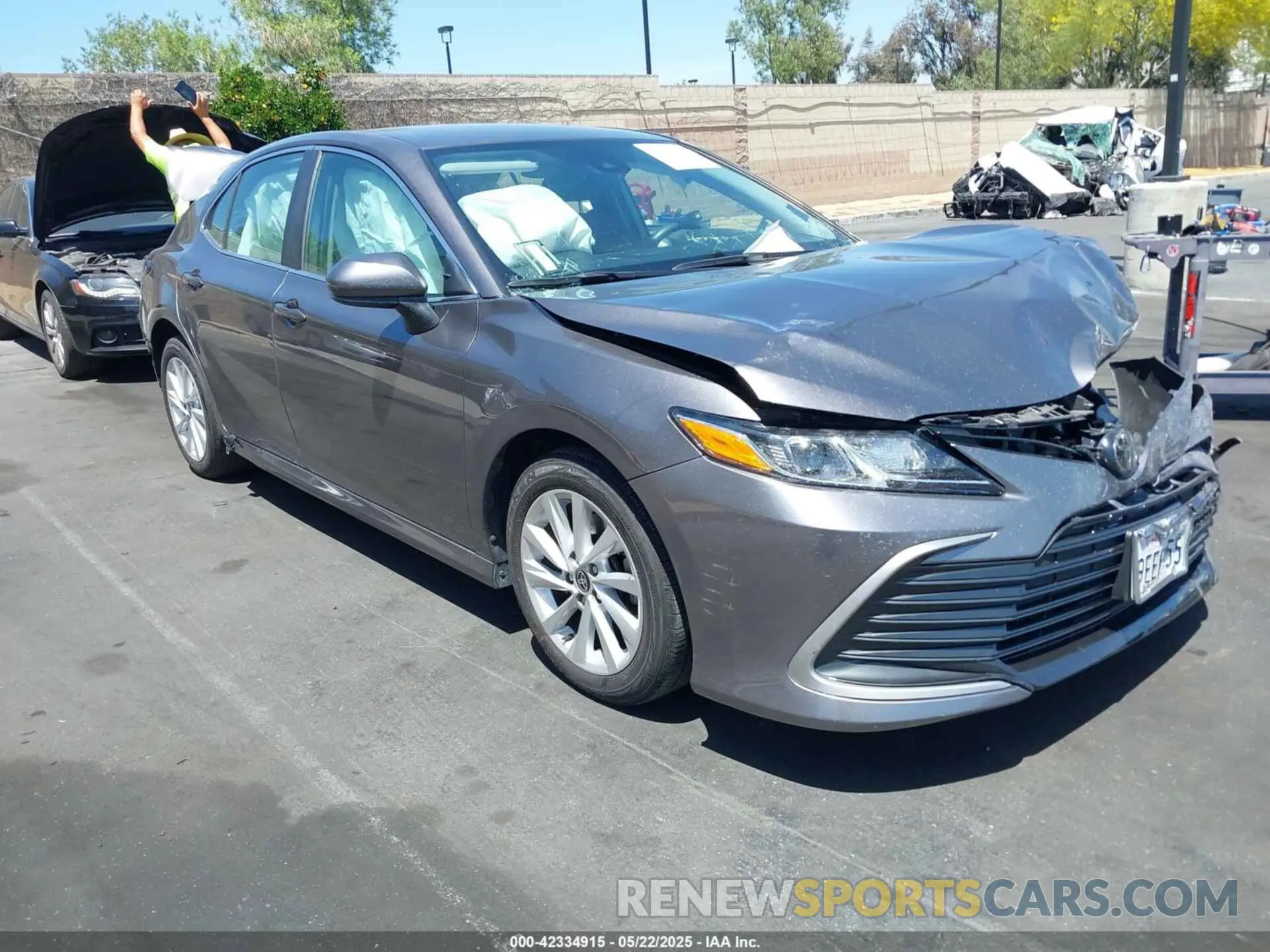 1 Photograph of a damaged car 4T1C11AK2PU117562 TOYOTA CAMRY 2023