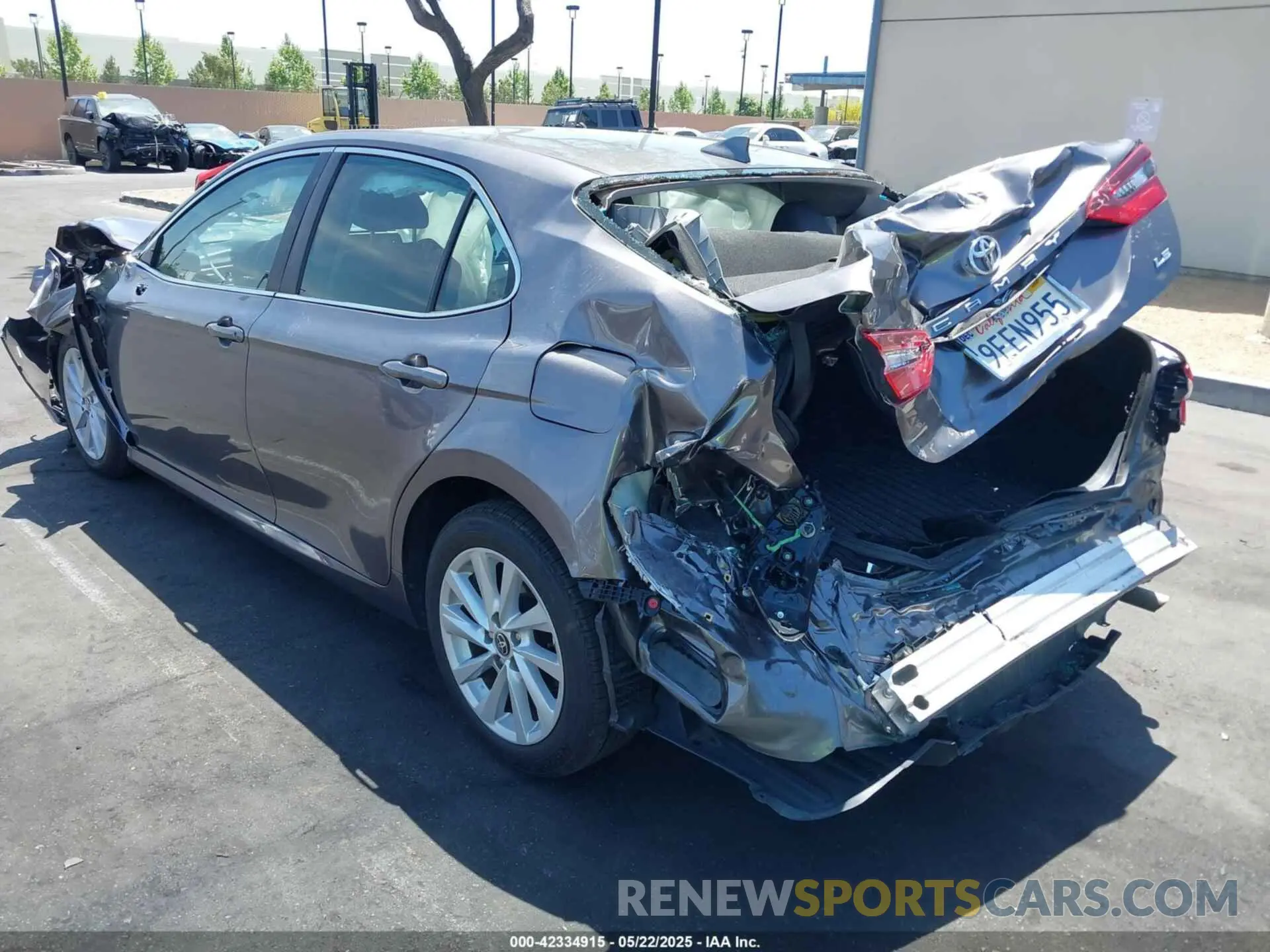 3 Photograph of a damaged car 4T1C11AK2PU117562 TOYOTA CAMRY 2023