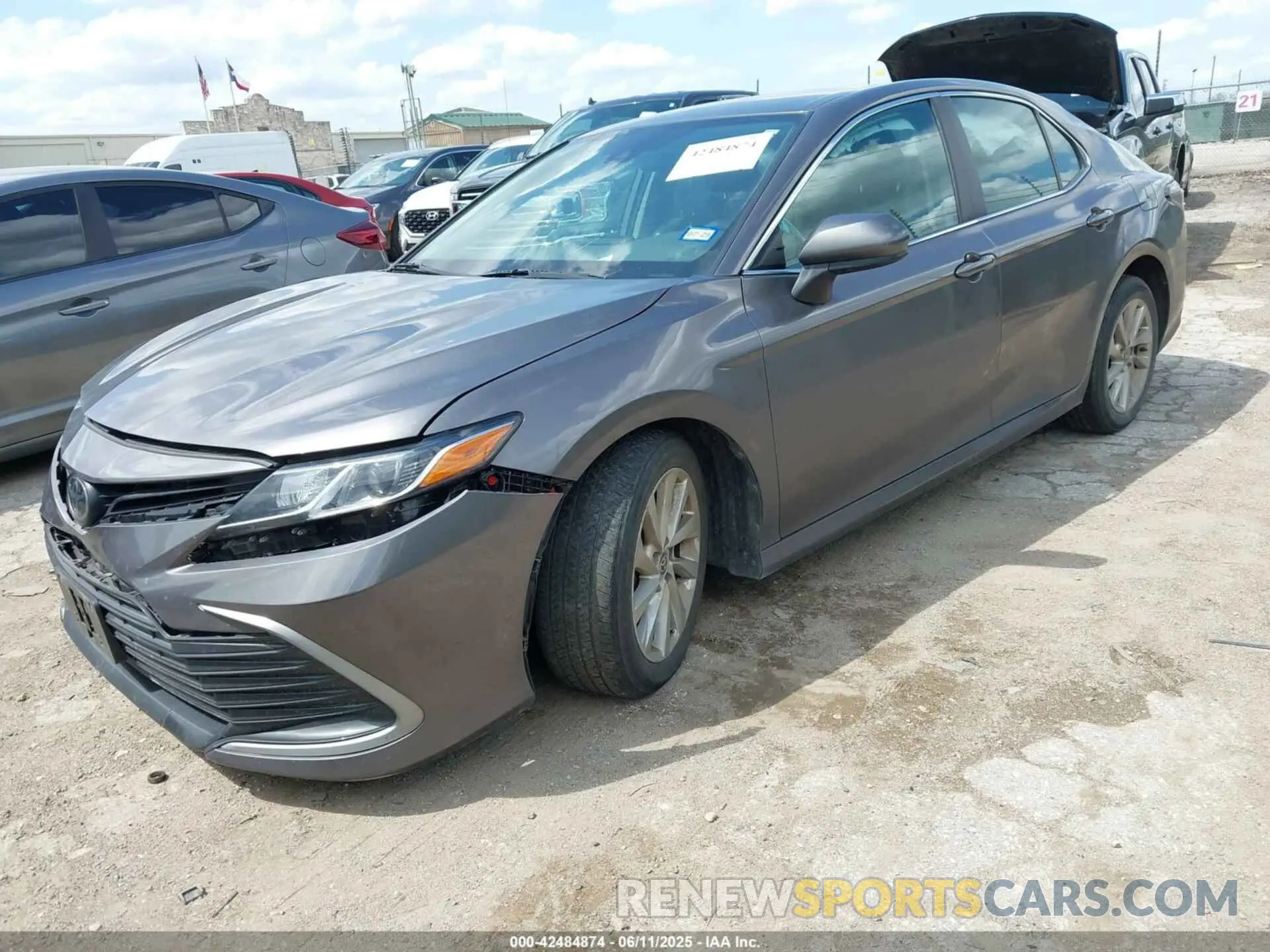 2 Photograph of a damaged car 4T1C11AK3PU110040 TOYOTA CAMRY 2023