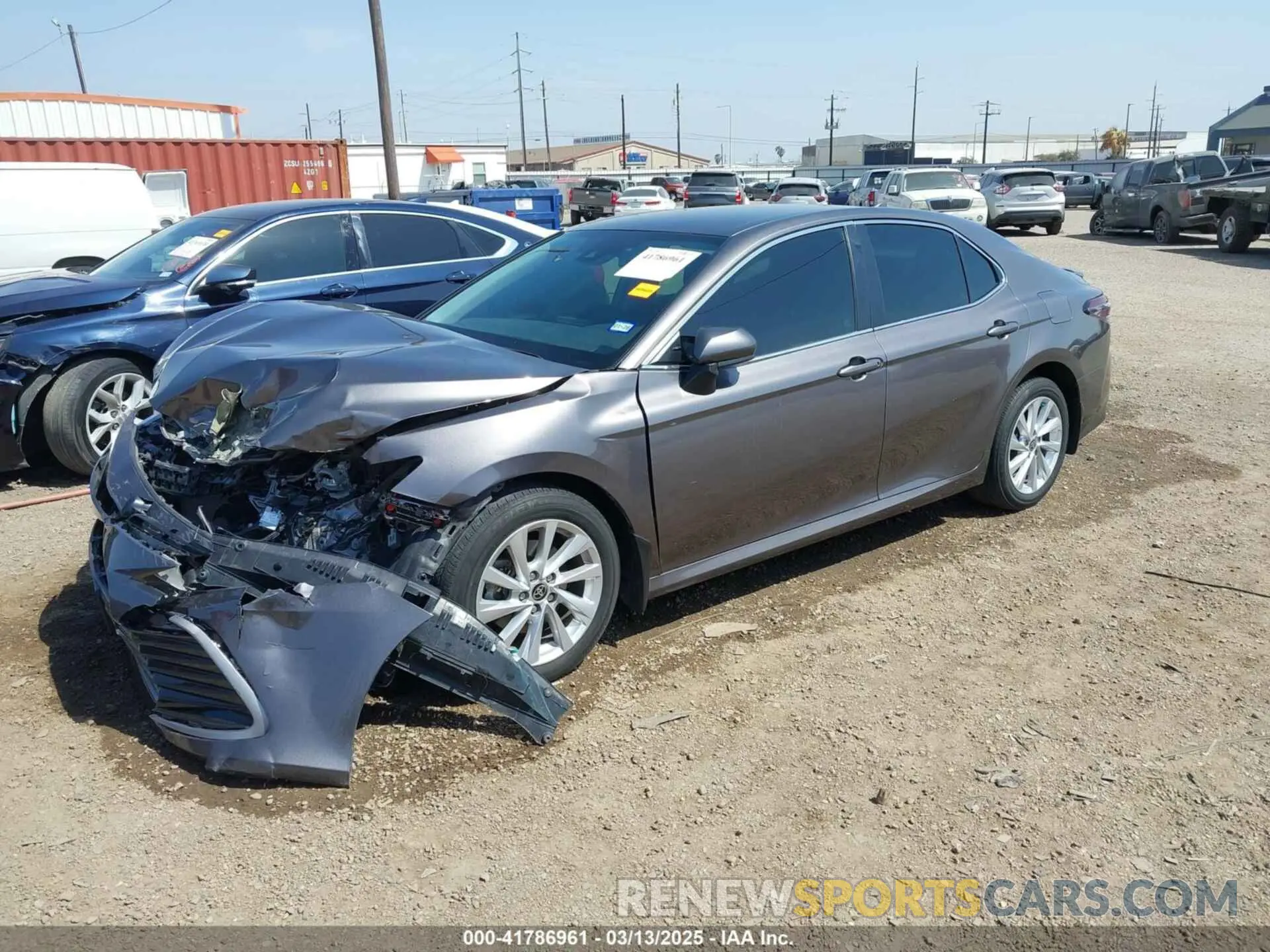 2 Photograph of a damaged car 4T1C11AK3PU129350 TOYOTA CAMRY 2023
