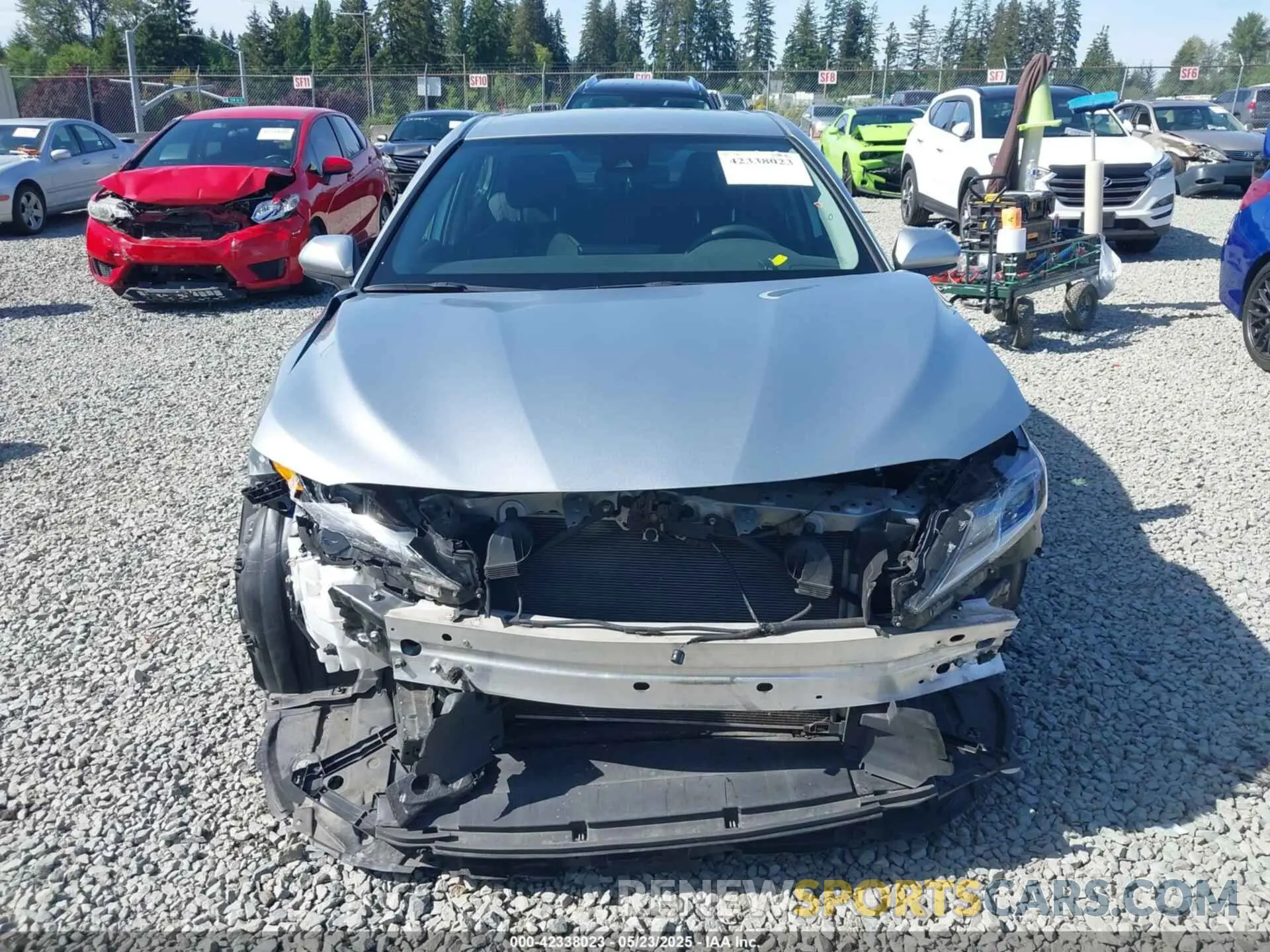 12 Photograph of a damaged car 4T1C11AK3PU172750 TOYOTA CAMRY 2023