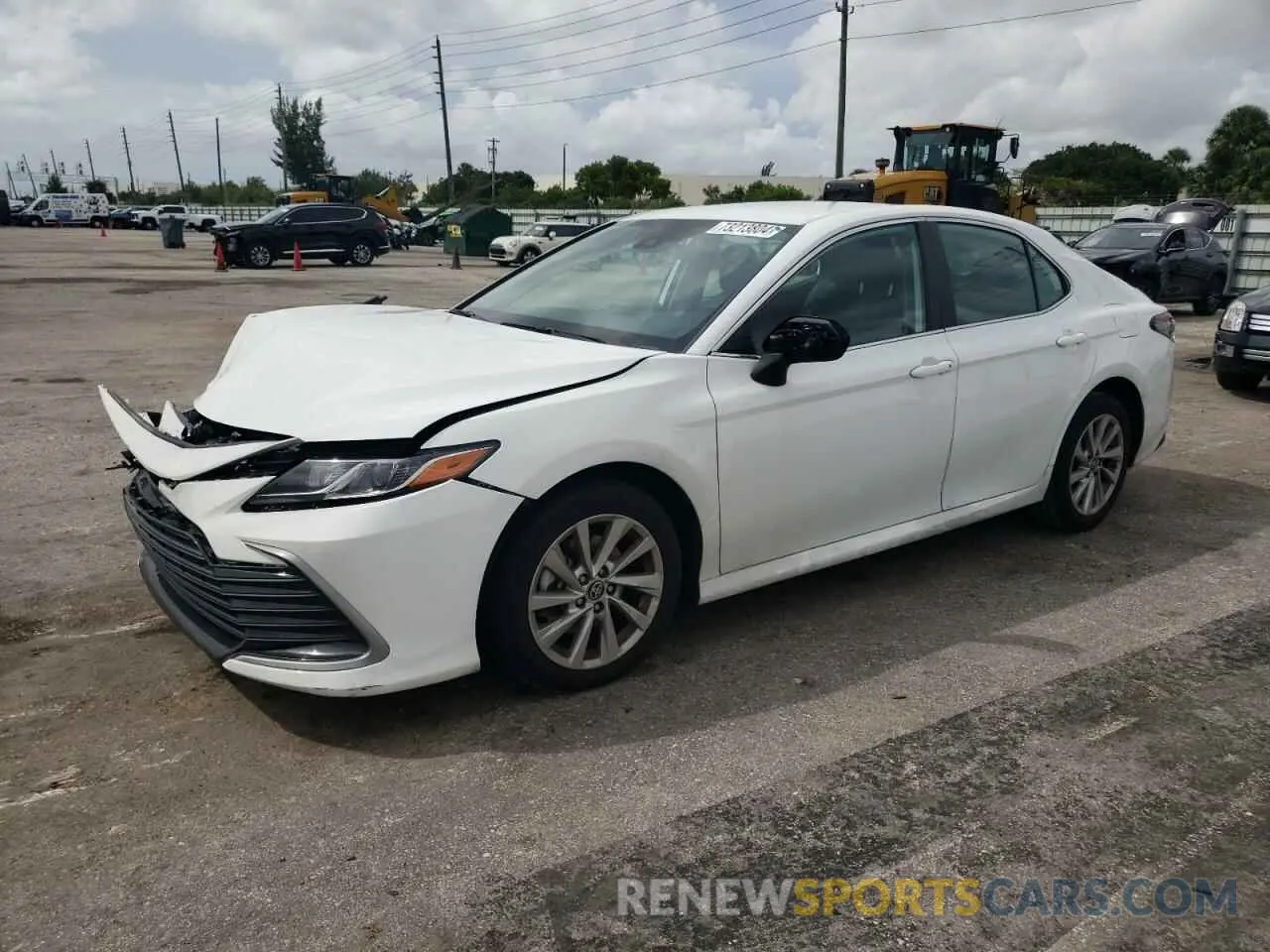 1 Photograph of a damaged car 4T1C11AK3PU810754 TOYOTA CAMRY 2023