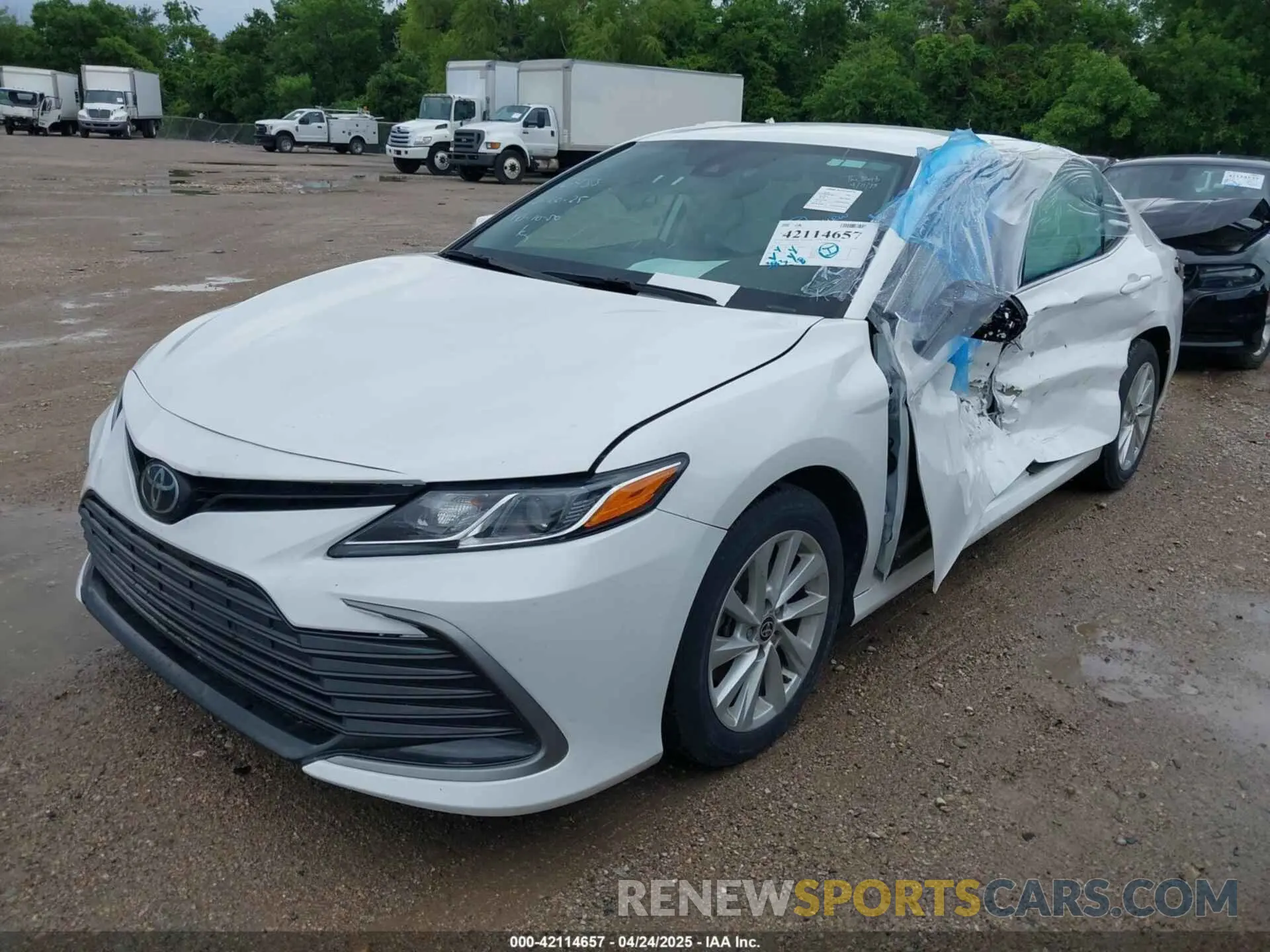 2 Фотография поврежденного автомобиля 4T1C11AK3PU836433 TOYOTA CAMRY 2023