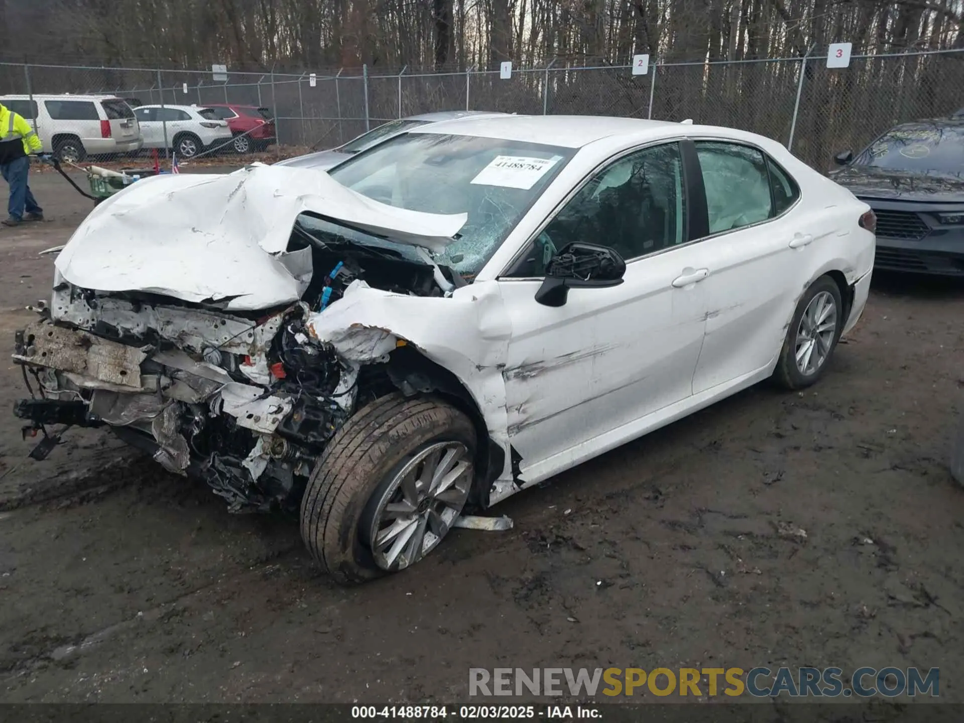 2 Фотография поврежденного автомобиля 4T1C11AK4PU185653 TOYOTA CAMRY 2023