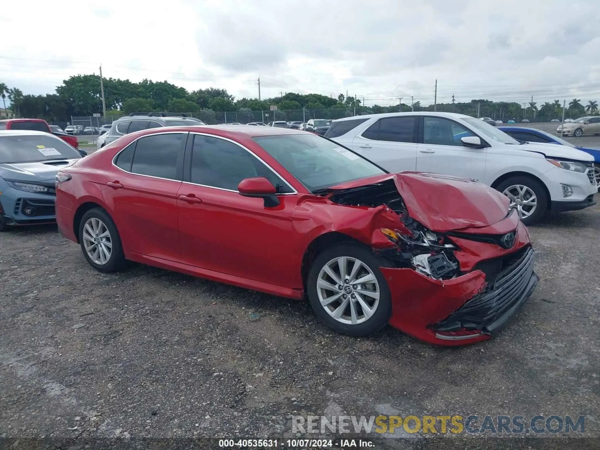 1 Photograph of a damaged car 4T1C11AK5PU179425 TOYOTA CAMRY 2023