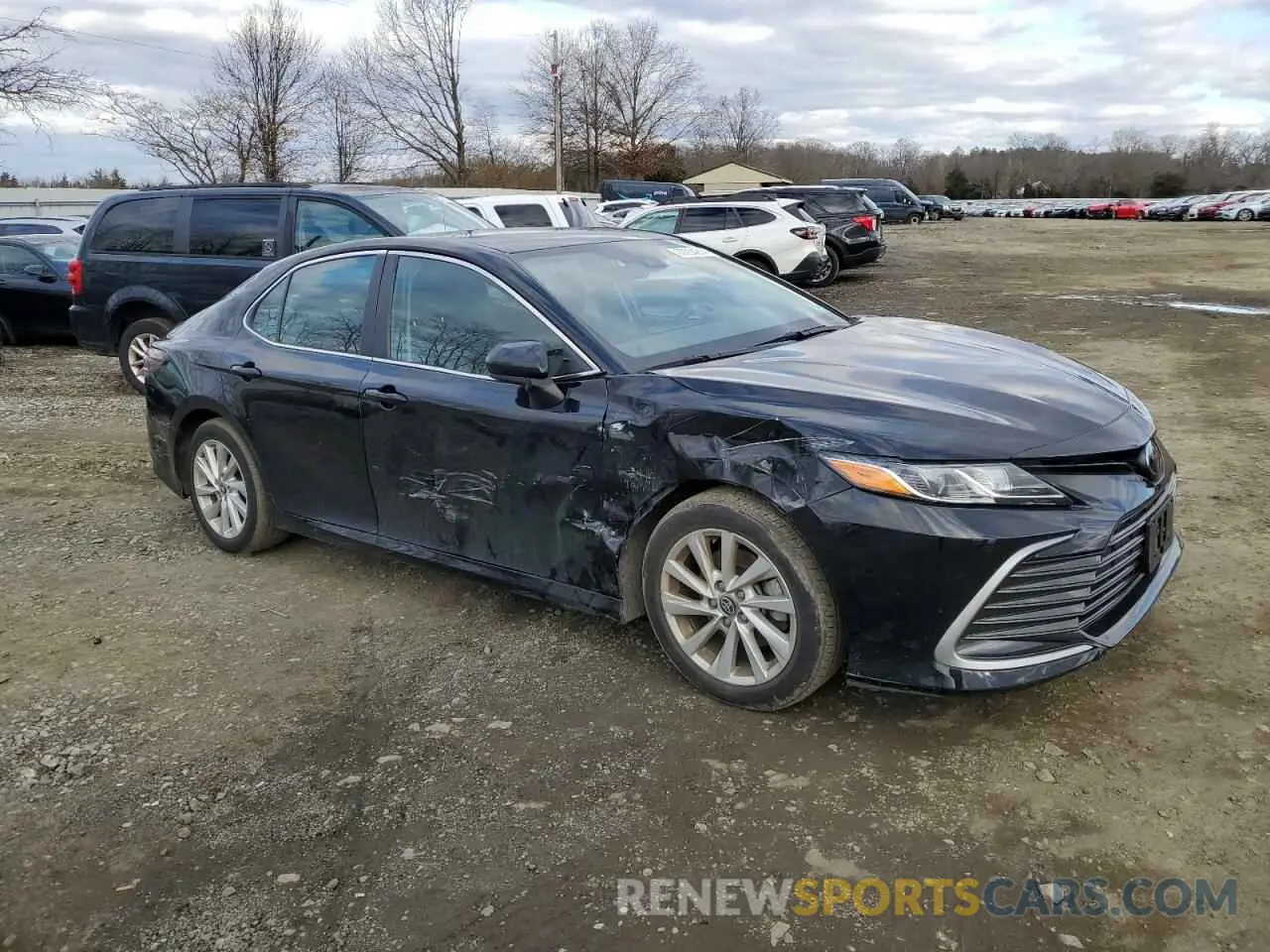 4 Фотография поврежденного автомобиля 4T1C11AK5PU185449 TOYOTA CAMRY 2023