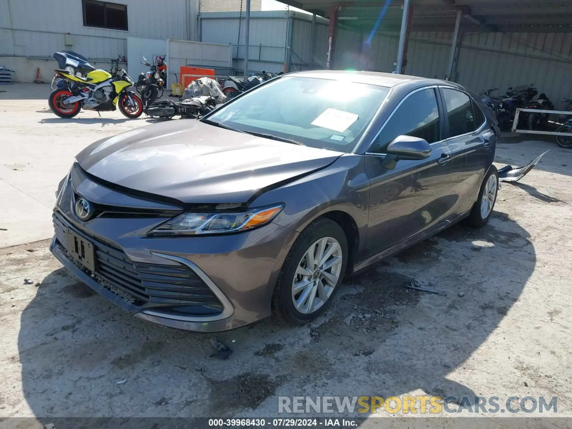 2 Photograph of a damaged car 4T1C11AK5PU764635 TOYOTA CAMRY 2023