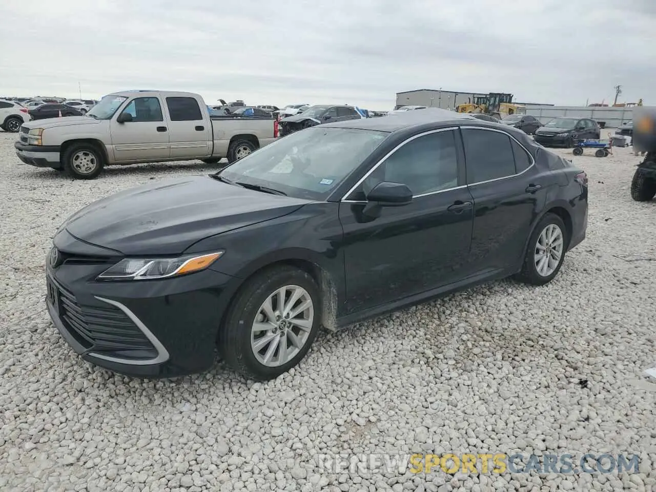 1 Photograph of a damaged car 4T1C11AK6PU124028 TOYOTA CAMRY 2023