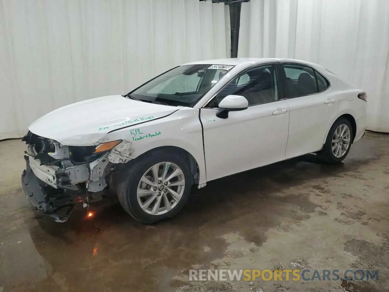 1 Photograph of a damaged car 4T1C11AK6PU153657 TOYOTA CAMRY 2023