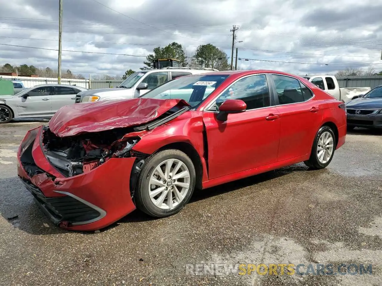 1 Photograph of a damaged car 4T1C11AK6PU161631 TOYOTA CAMRY 2023