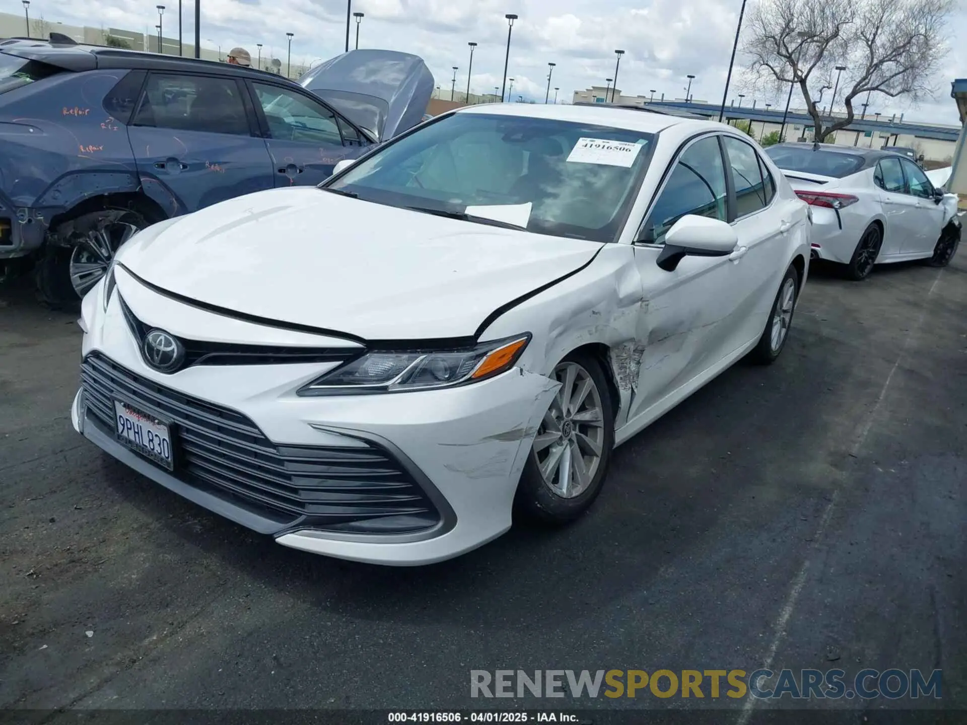 2 Photograph of a damaged car 4T1C11AK7PU086728 TOYOTA CAMRY 2023