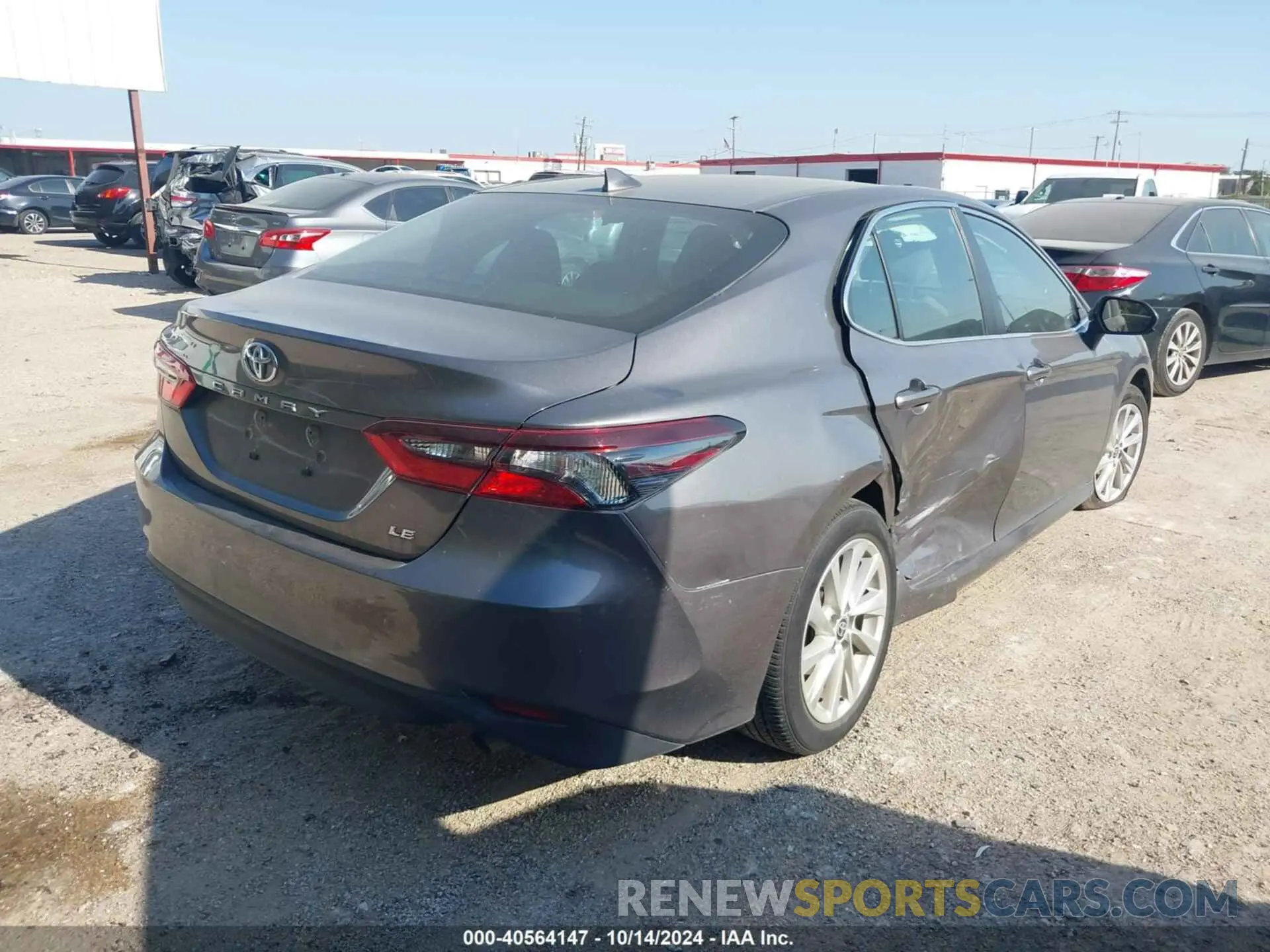 4 Photograph of a damaged car 4T1C11AK7PU105777 TOYOTA CAMRY 2023