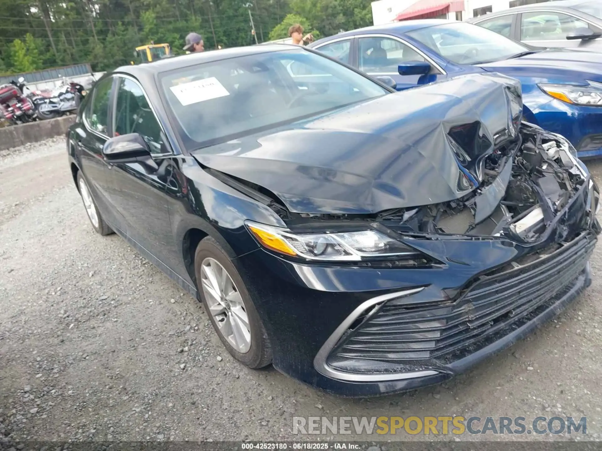 1 Photograph of a damaged car 4T1C11AK7PU741356 TOYOTA CAMRY 2023