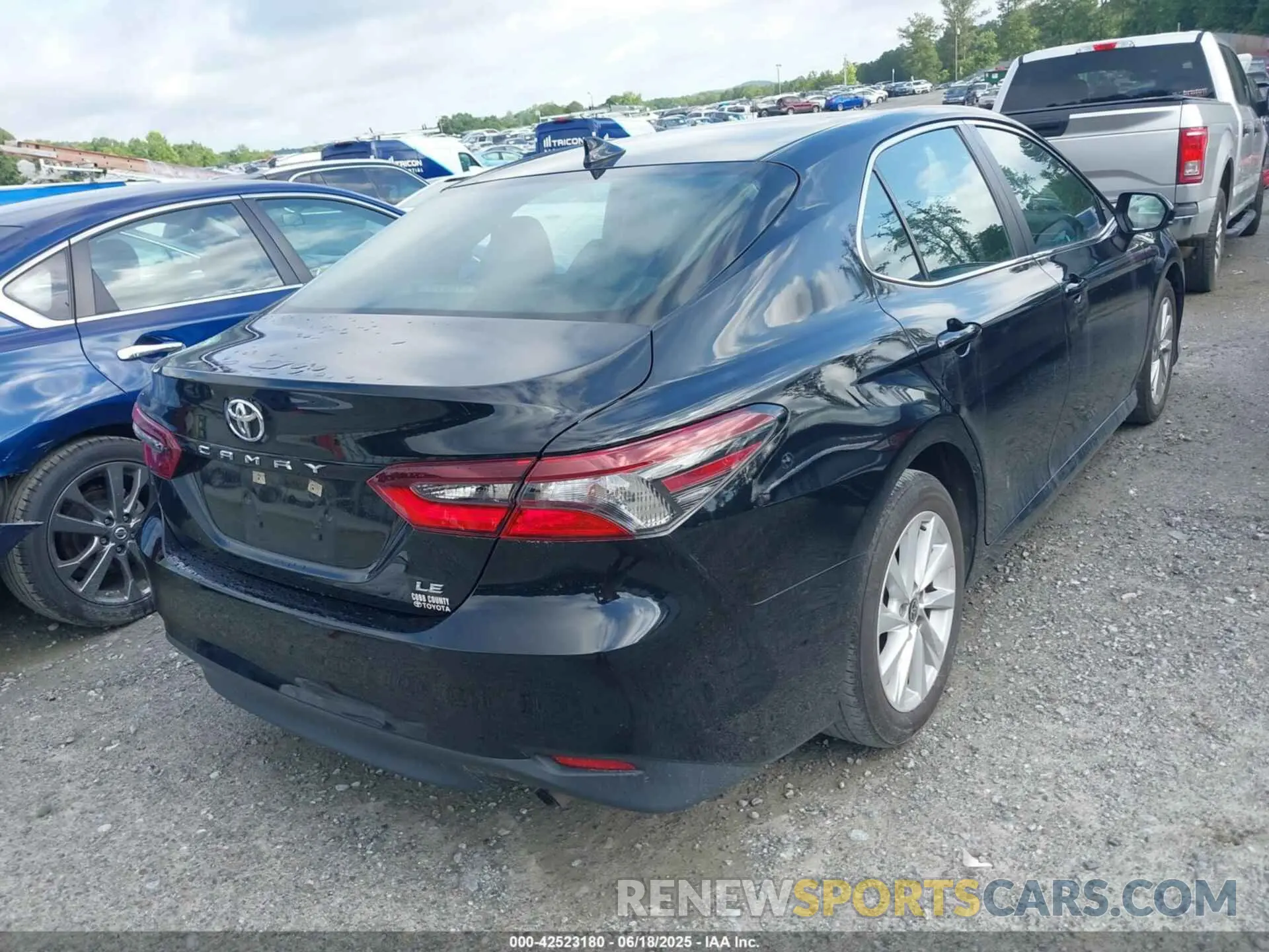 4 Photograph of a damaged car 4T1C11AK7PU741356 TOYOTA CAMRY 2023