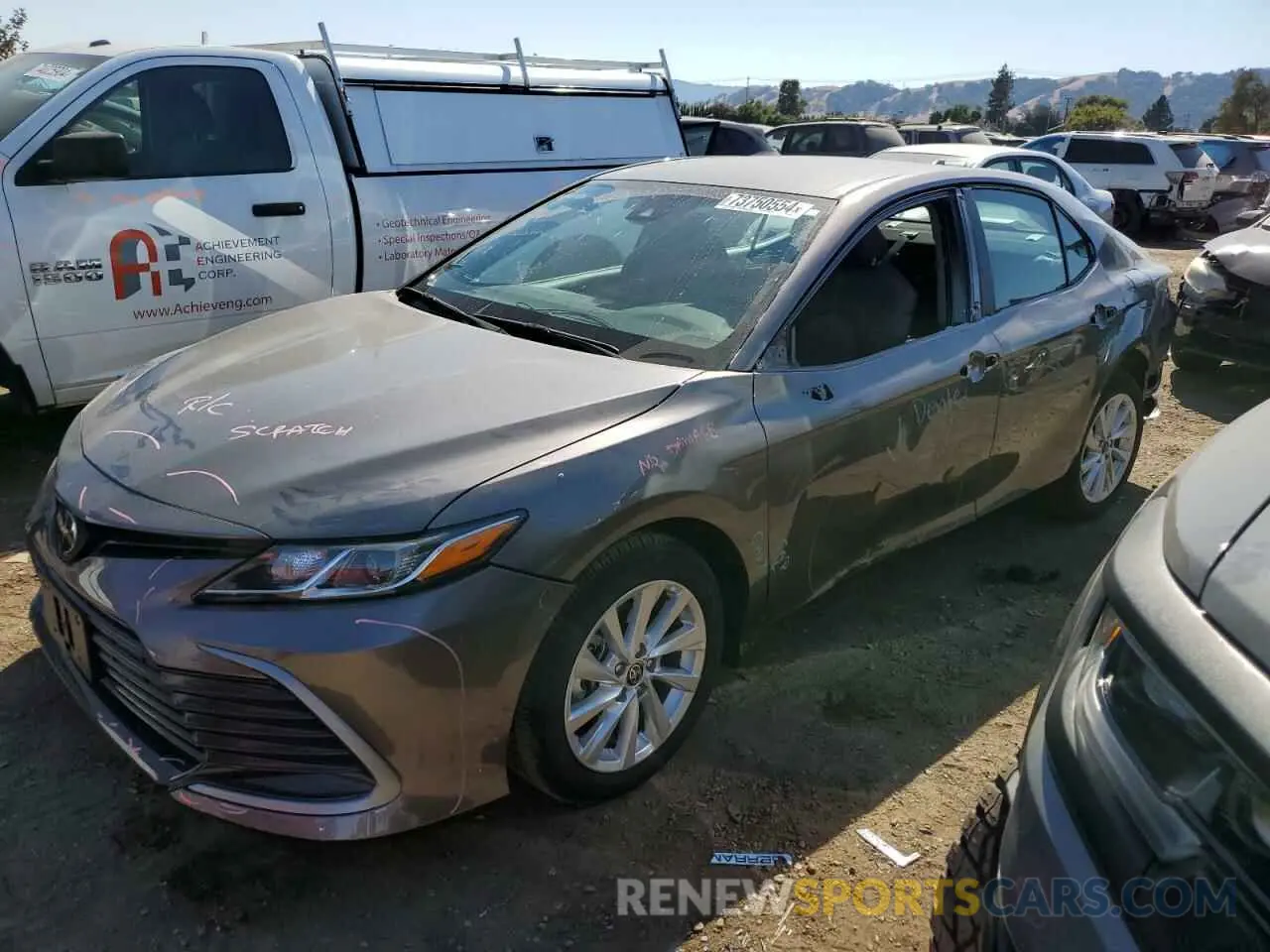 1 Photograph of a damaged car 4T1C11AK7PU826214 TOYOTA CAMRY 2023