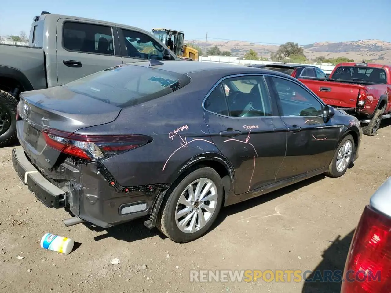 3 Photograph of a damaged car 4T1C11AK7PU826214 TOYOTA CAMRY 2023